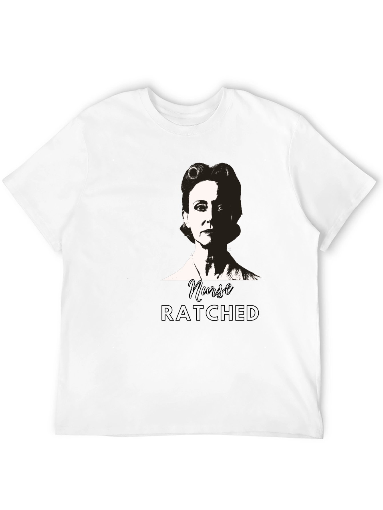 Nurse Ratched Black Graphic Tee