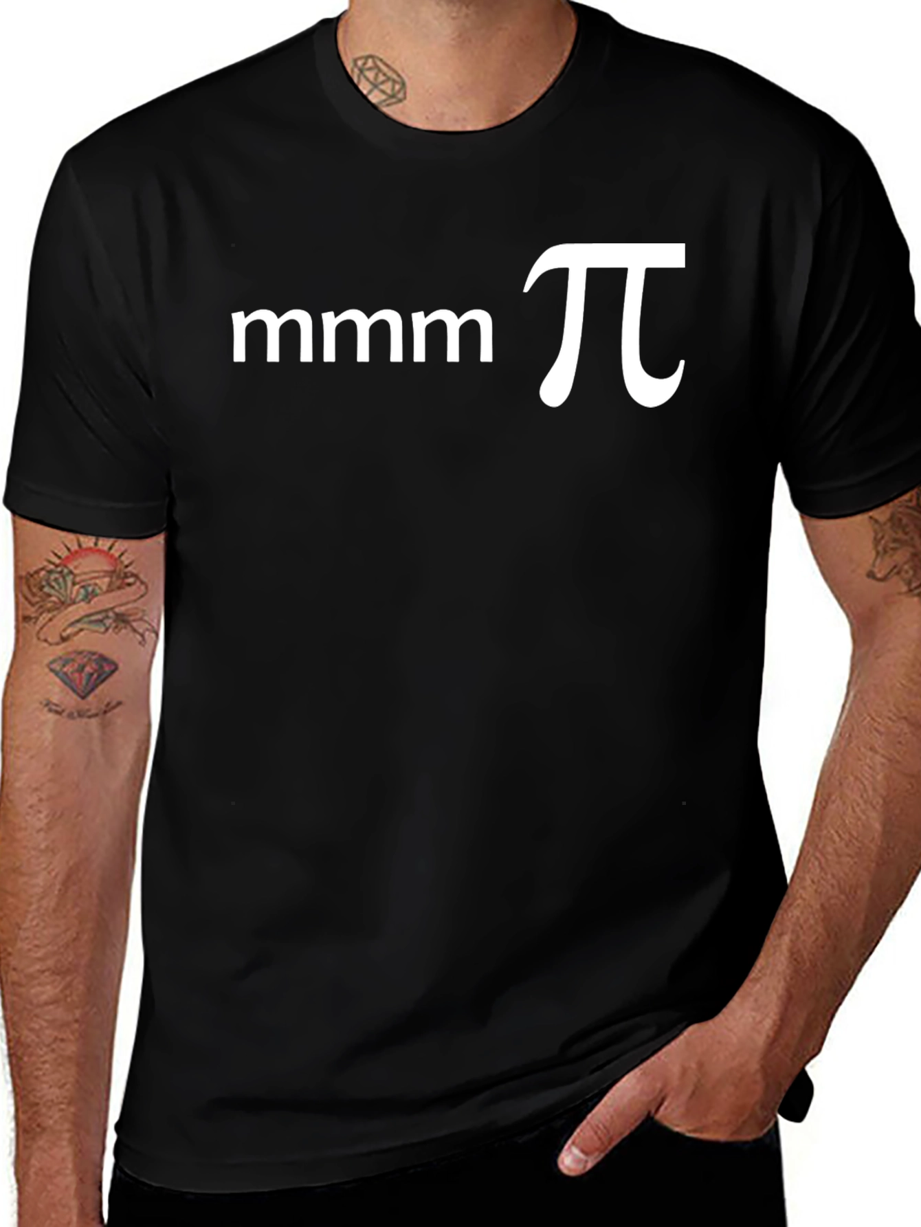 MMM Pi Funny Math Pun T-Shirt
