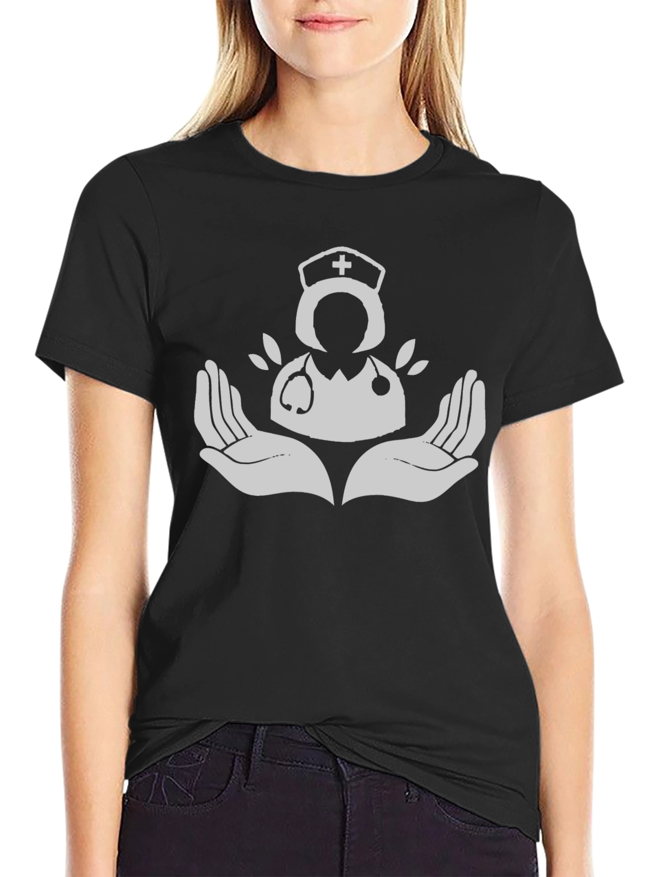 Nurse Graphic T-Shirt - Comfort & Care Design
