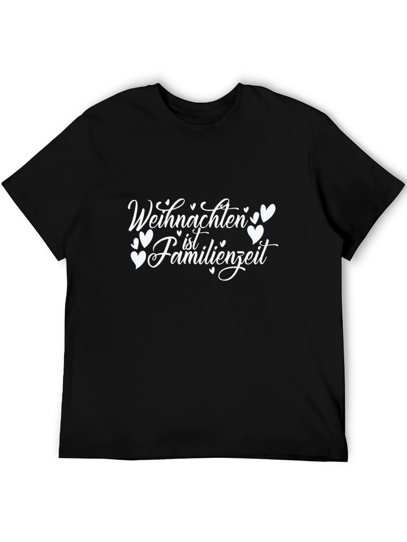Weihnachten Familienzeit Christmas Family Time Graphic Tee
