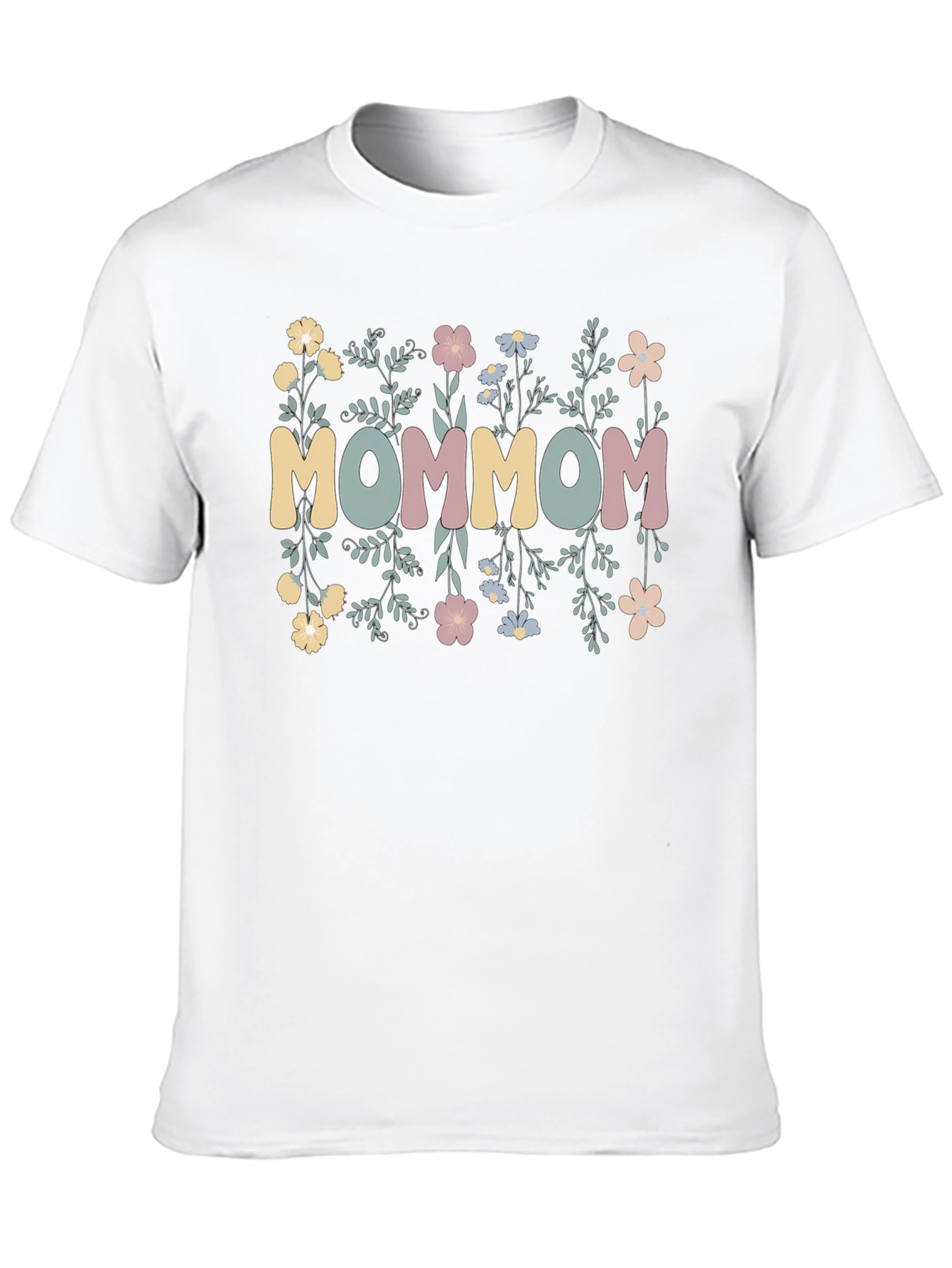 MOMMOM Floral Graphic T-Shirt