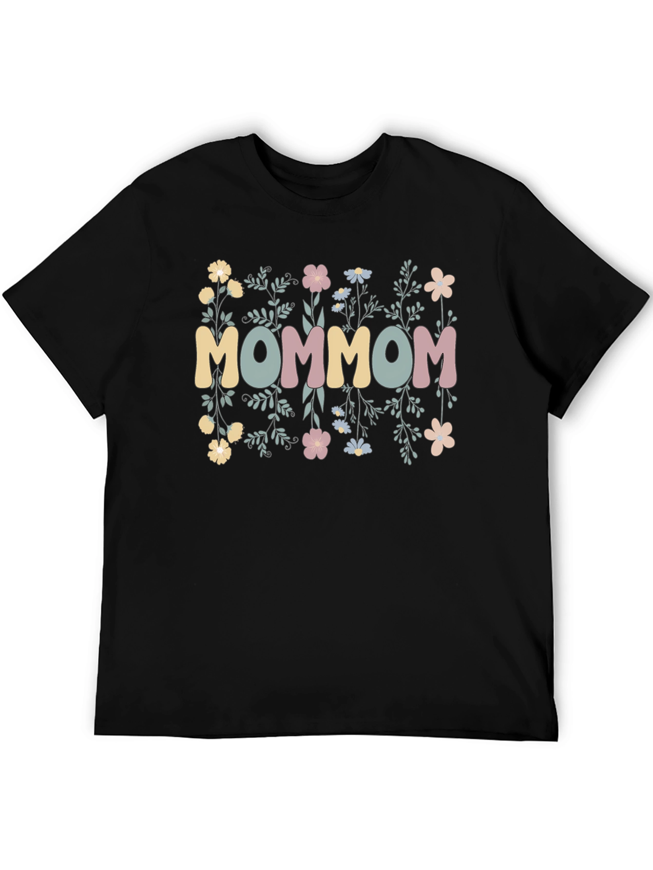MOMMOM Floral Graphic T-Shirt
