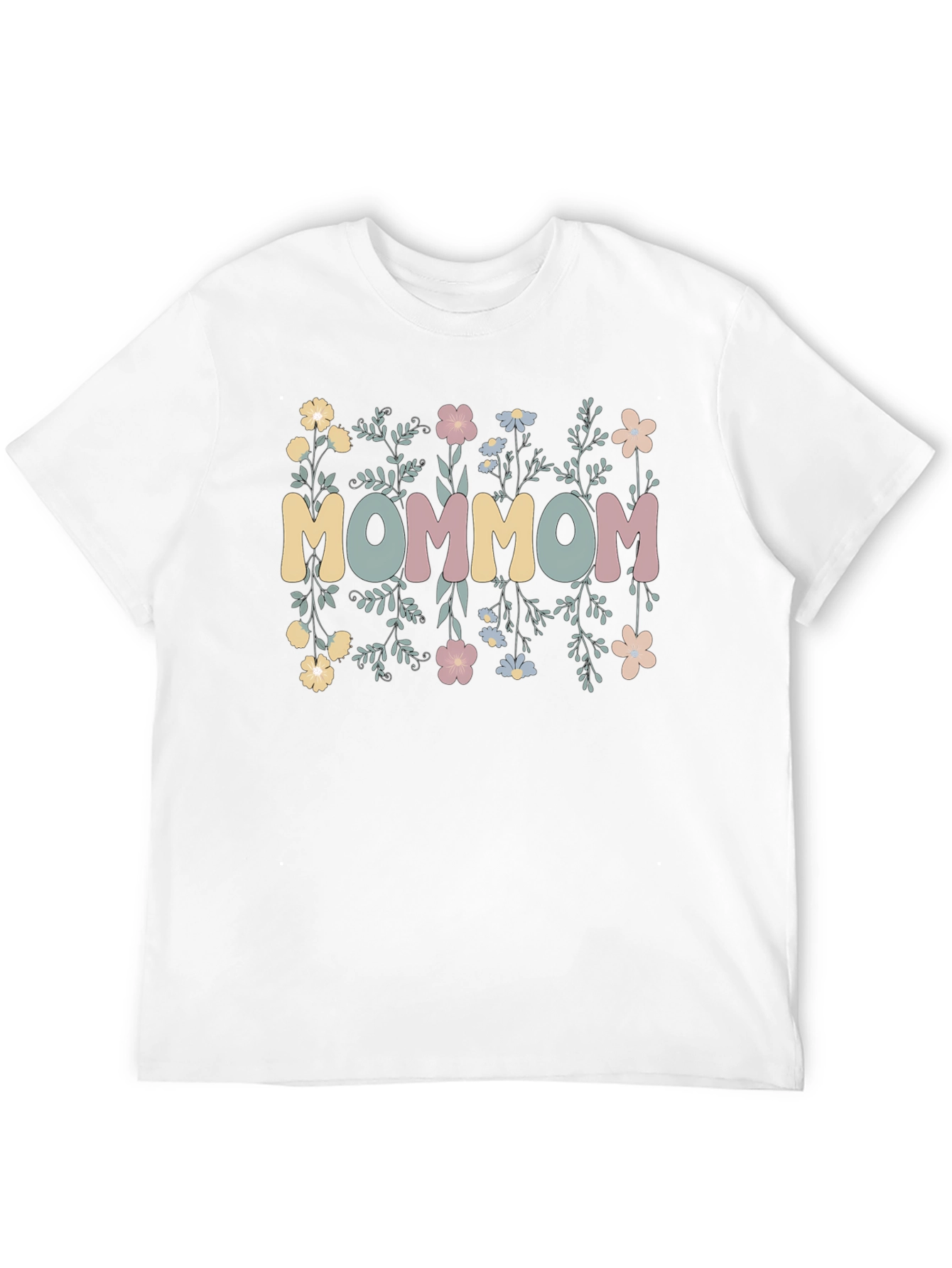 MOMMOM Floral Graphic T-Shirt
