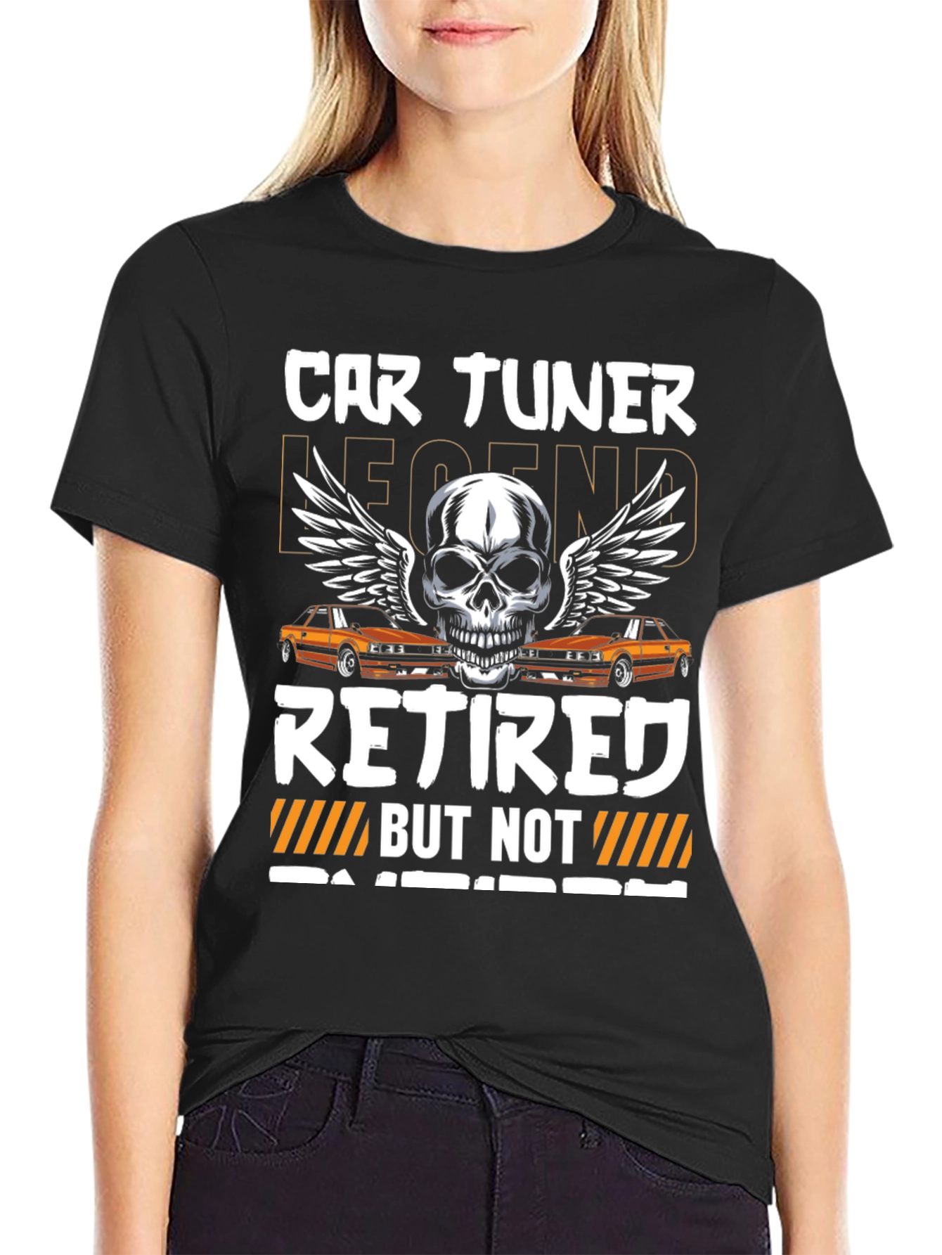 Car Tuner Legend Retired Graphic T-Shirt