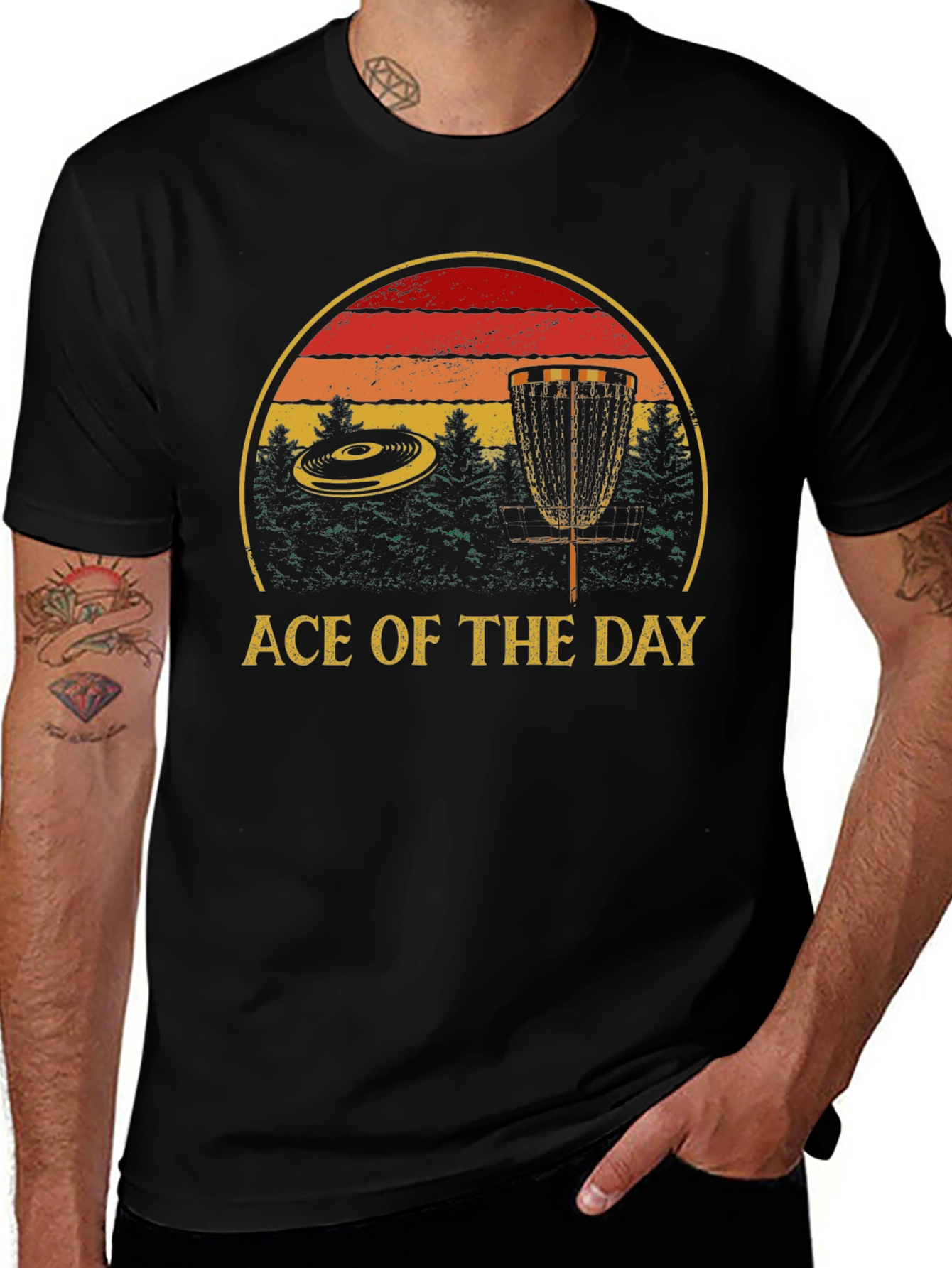 Ace of the Day Disc Golf T-Shirt