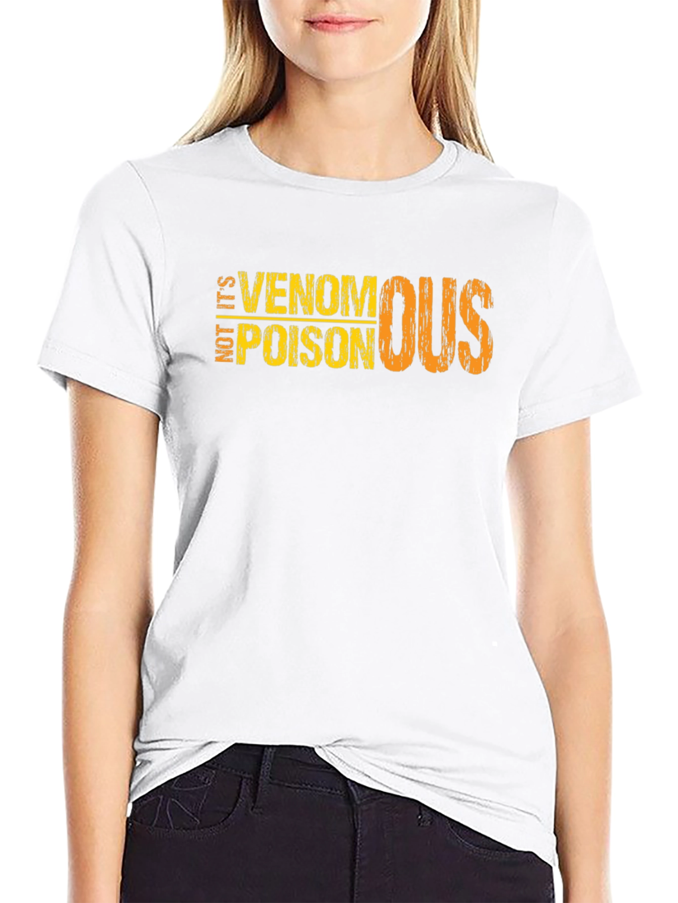 Not Its Poison Venomous Black T-Shirt
