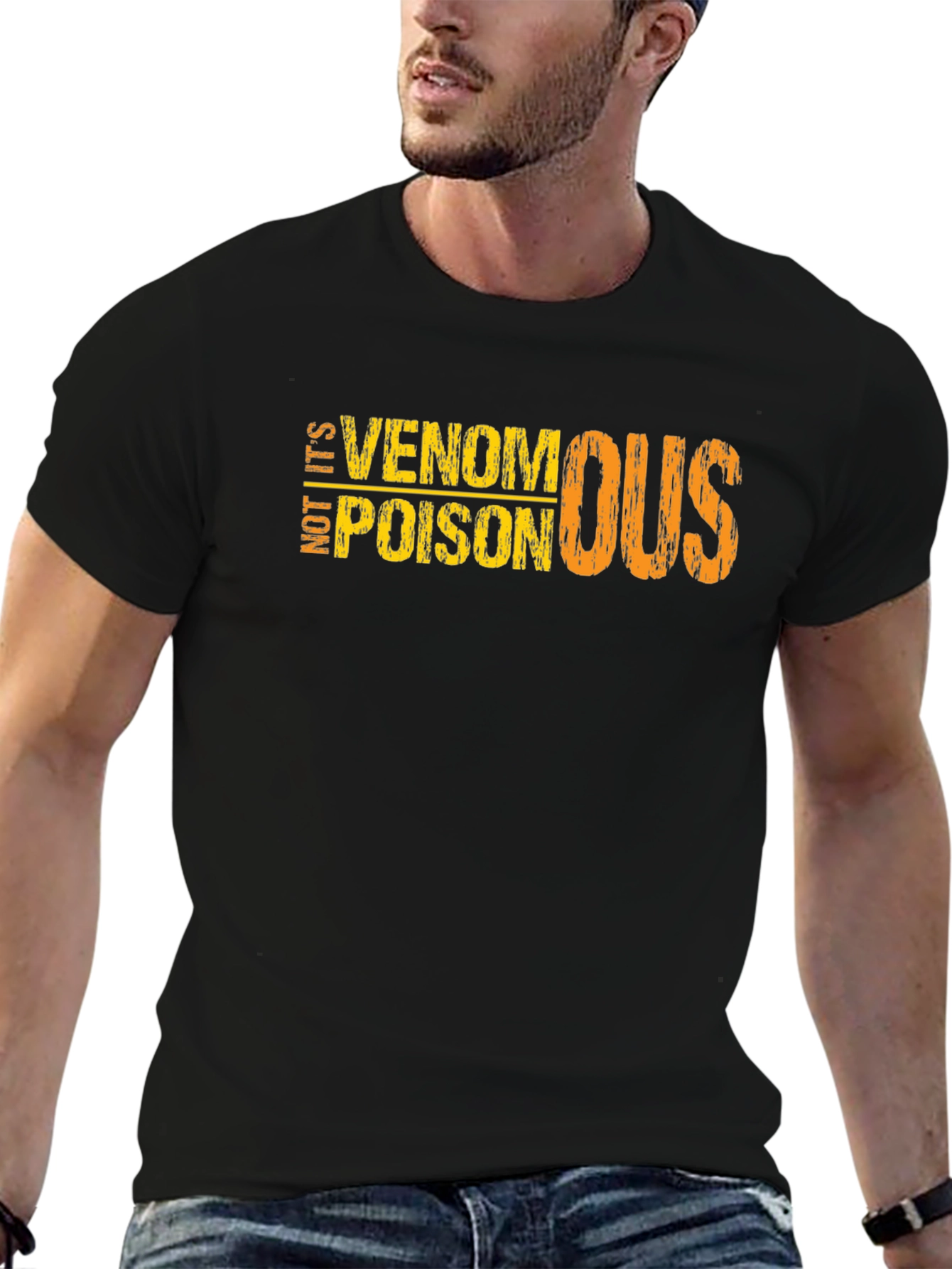 Not Its Poison Venomous Black T-Shirt