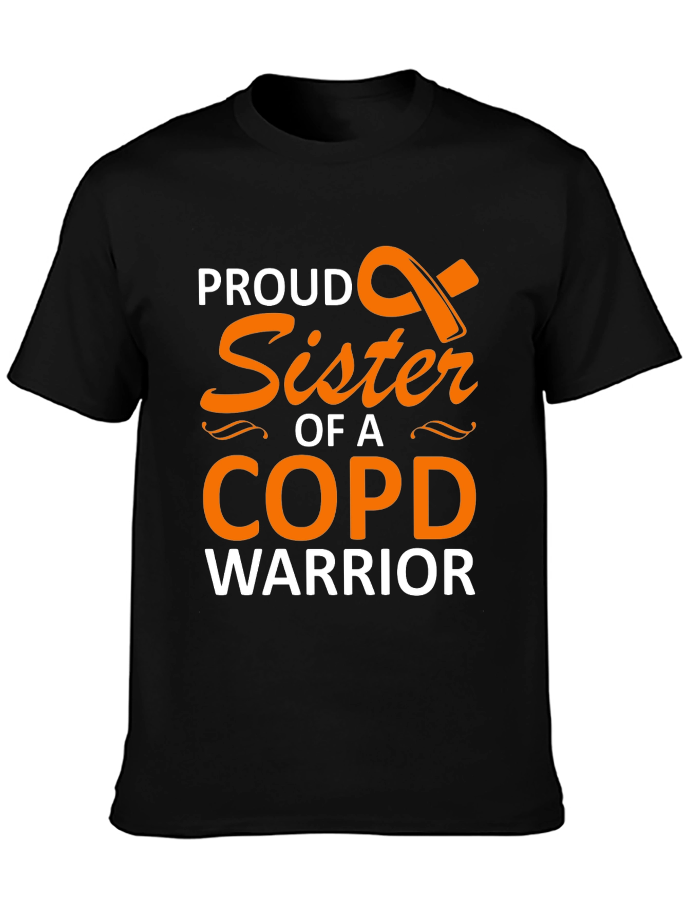 Proud Sister COPD Warrior Support T-Shirt