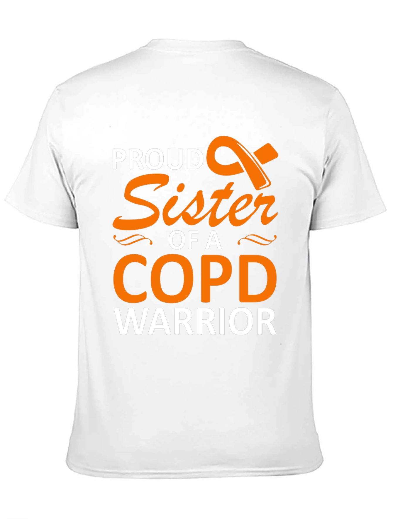 Proud Sister COPD Warrior Support T-Shirt