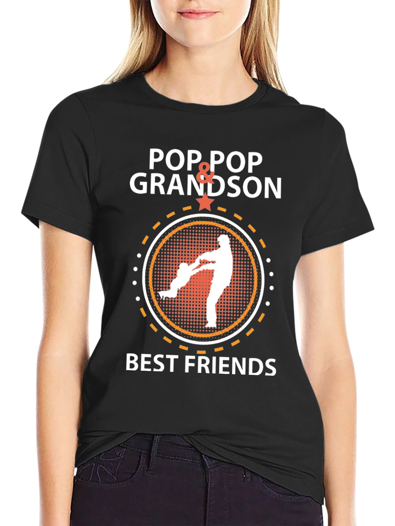 Pop Pop Grandson Best Friends T-Shirt