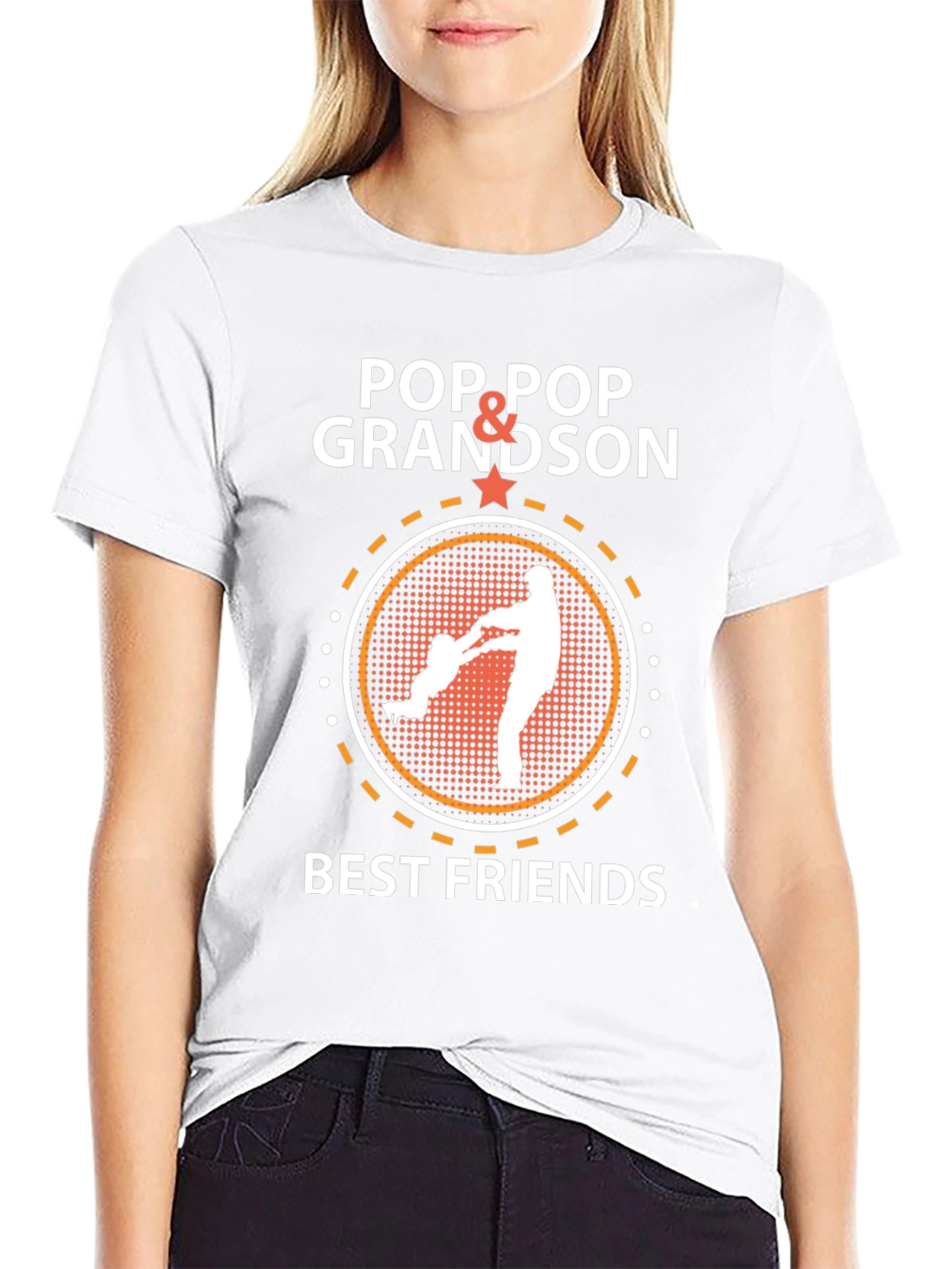 Pop Pop Grandson Best Friends T-Shirt