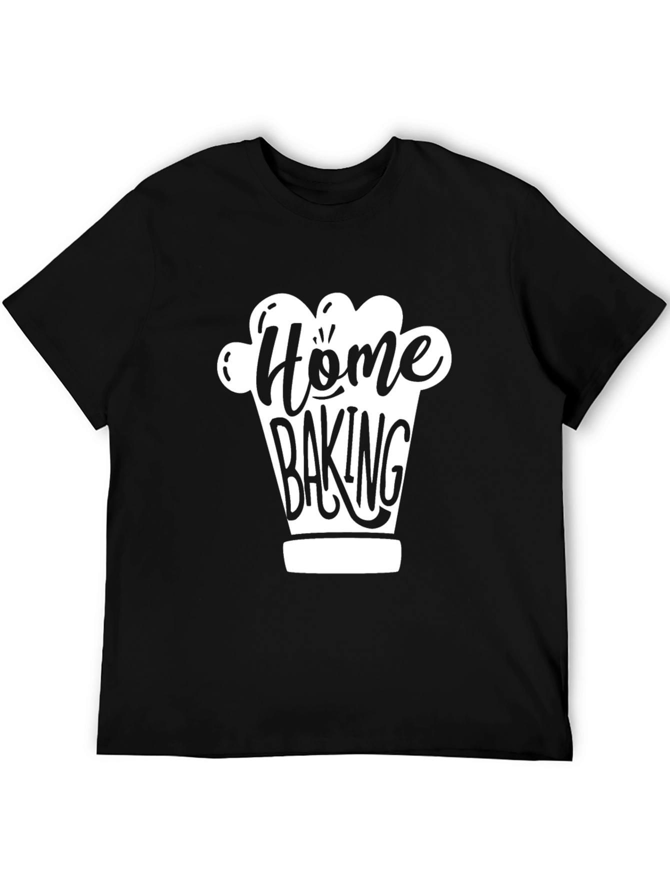 Home Baking T-Shirt - Chef Hat Design