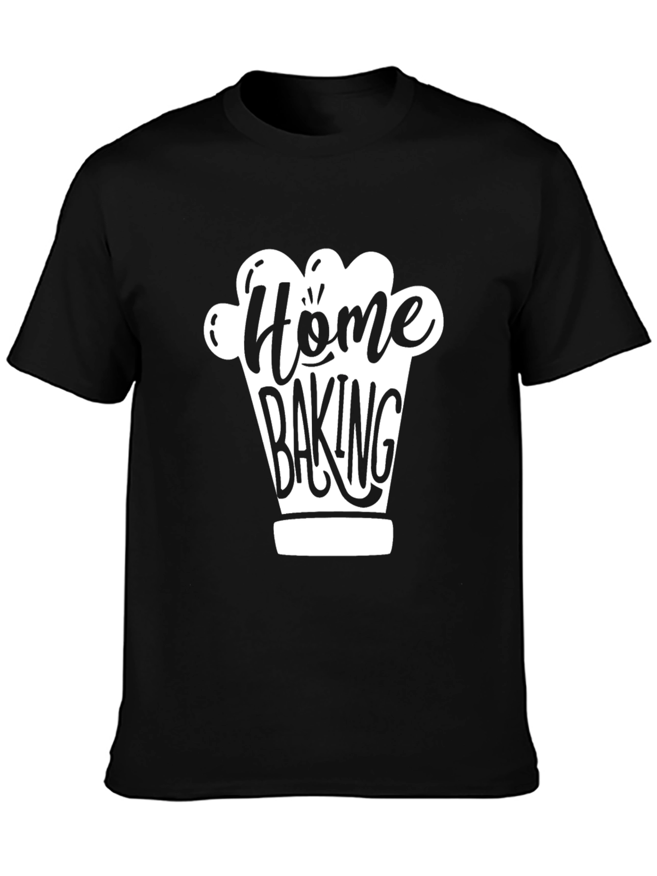 Home Baking T-Shirt - Chef Hat Design