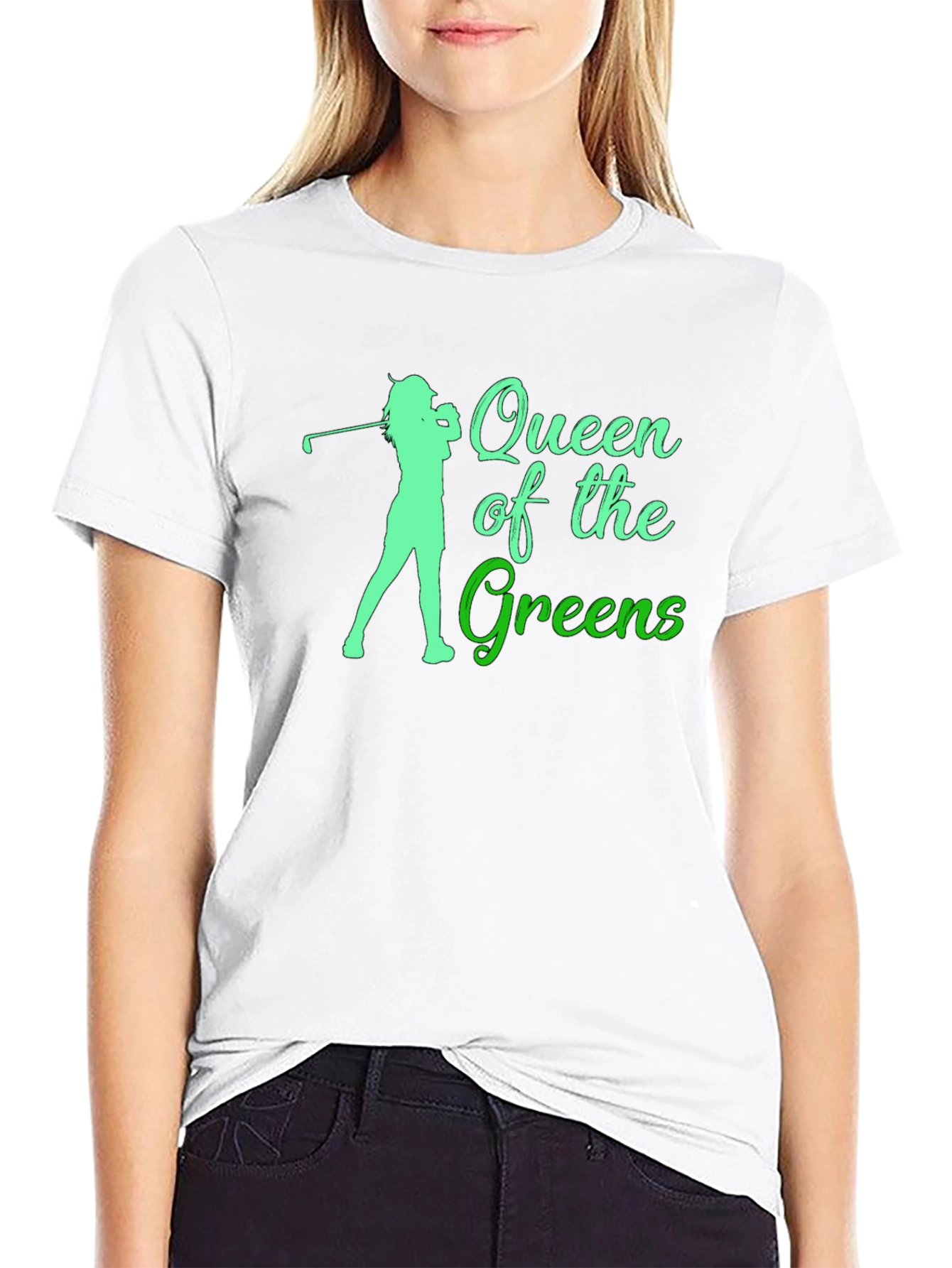 Queen of the Greens Golf T-Shirt