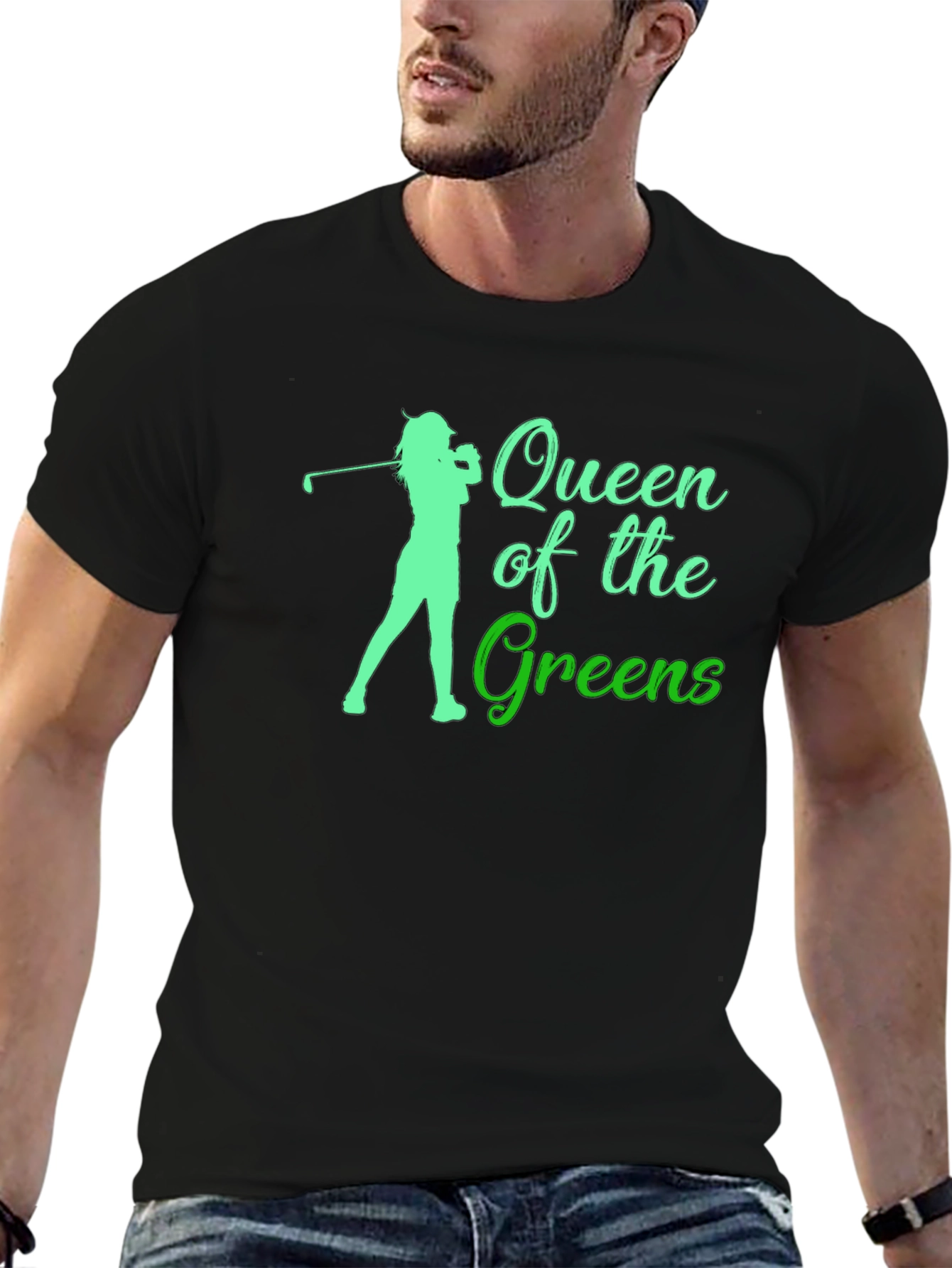 Queen of the Greens Golf T-Shirt