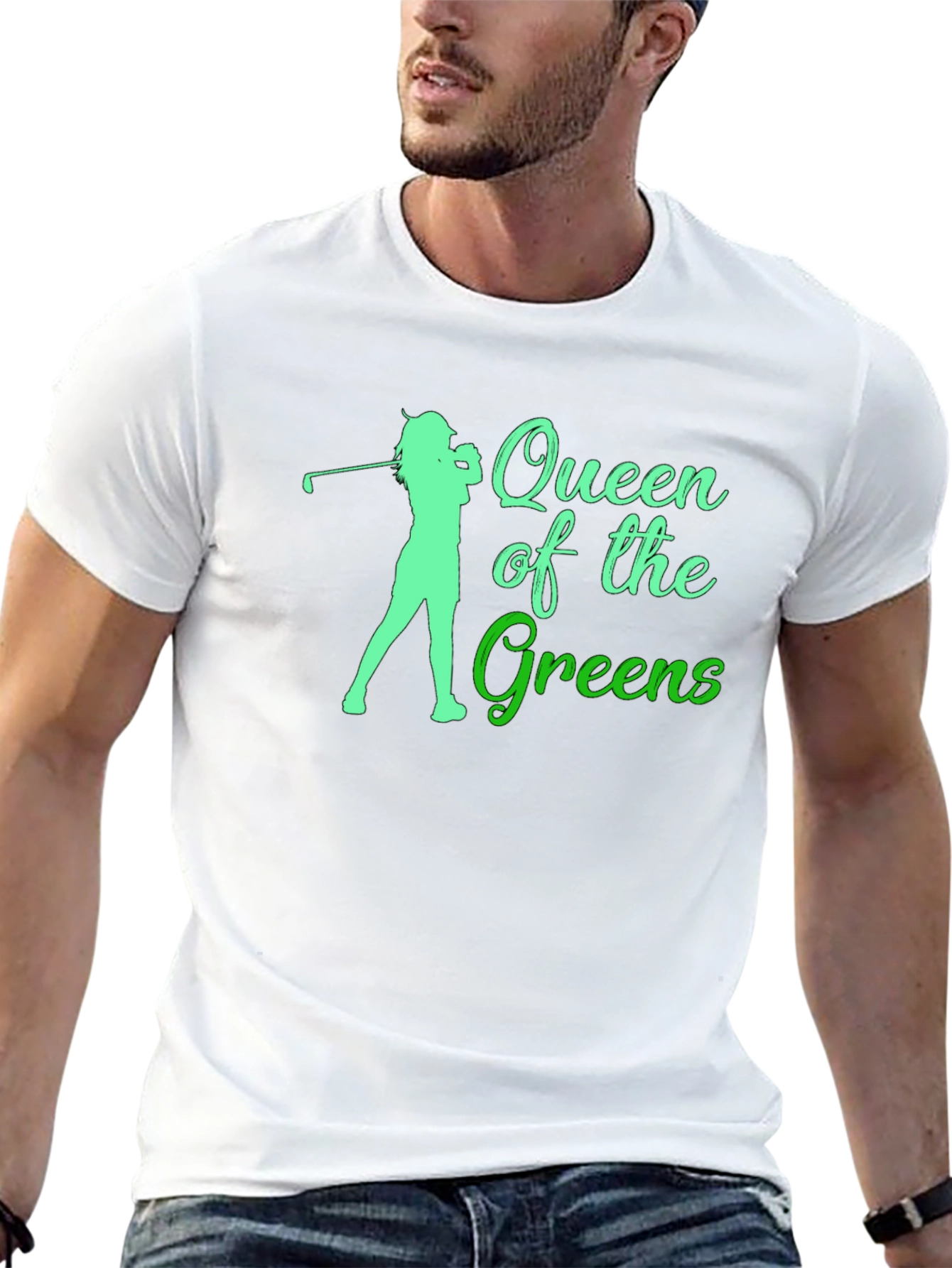 Queen of the Greens Golf T-Shirt