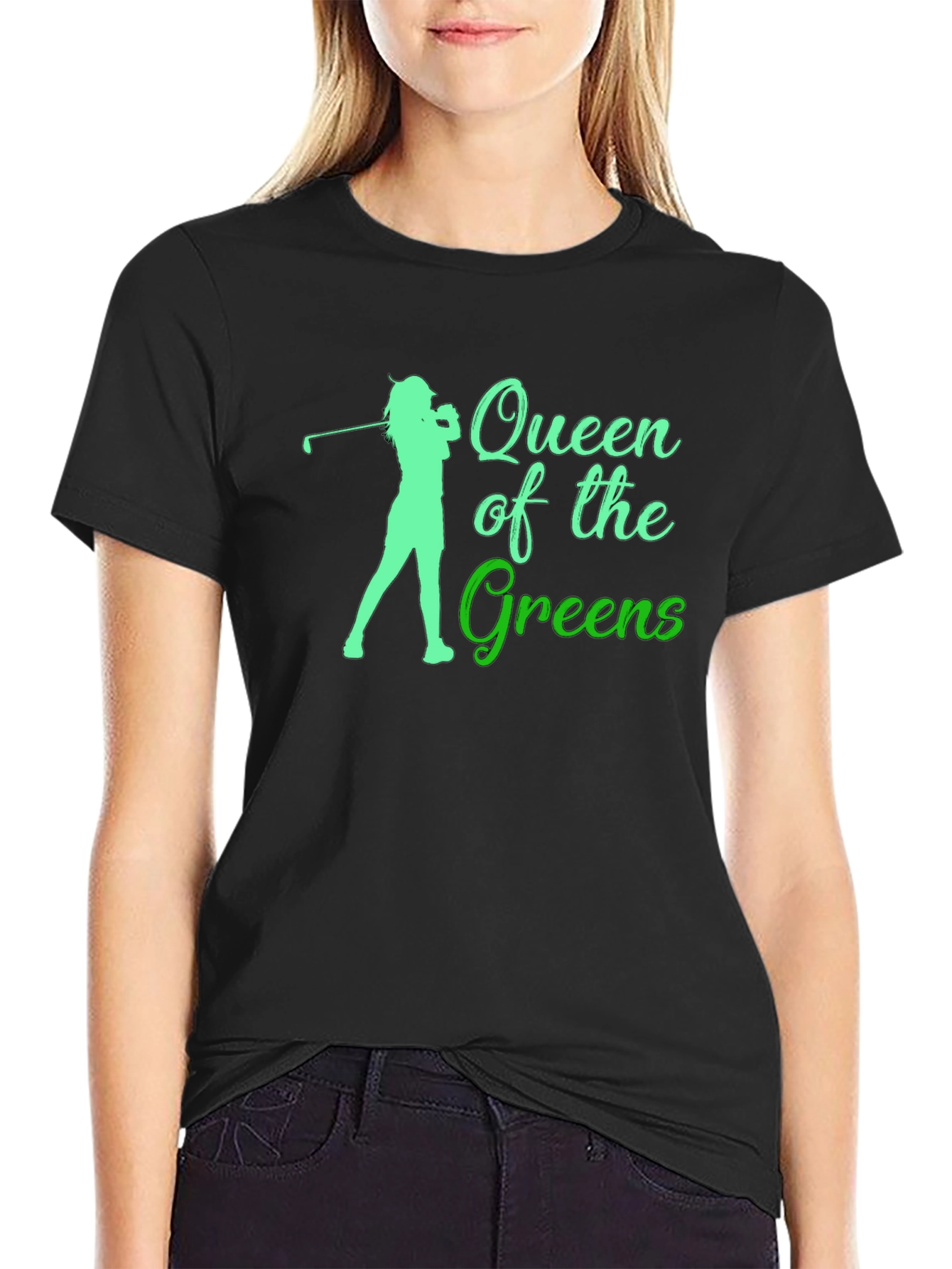 Queen of the Greens Golf T-Shirt