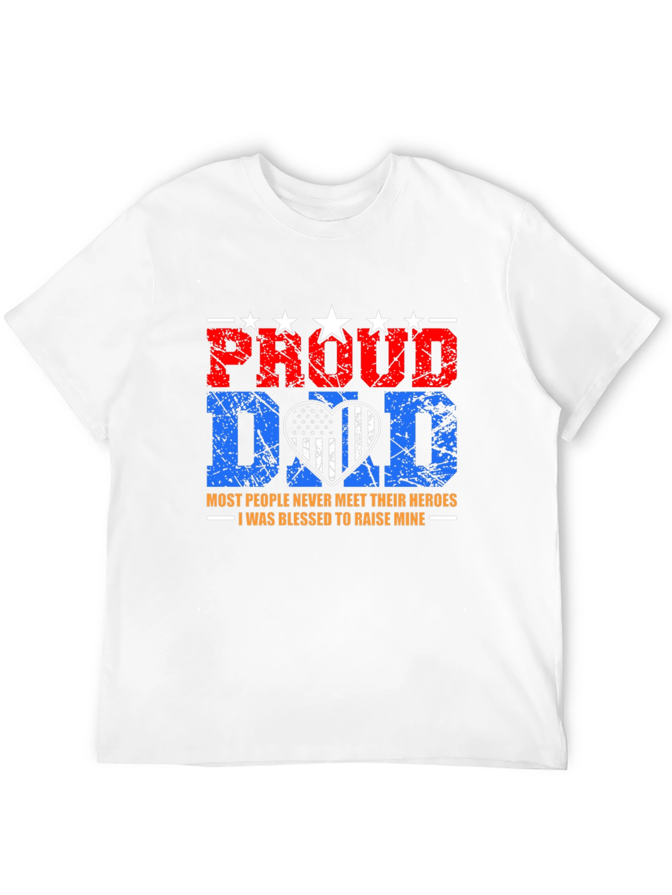 Proud Dad T-Shirt - Heroes Edition