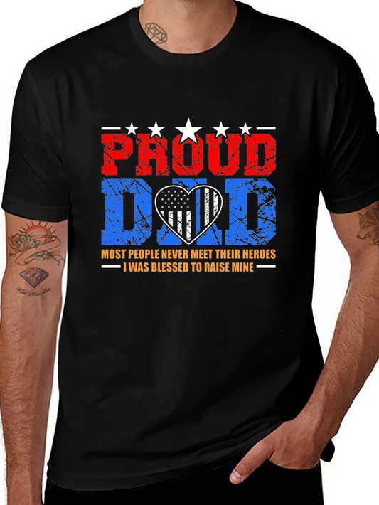 Proud Dad T-Shirt - Heroes Edition