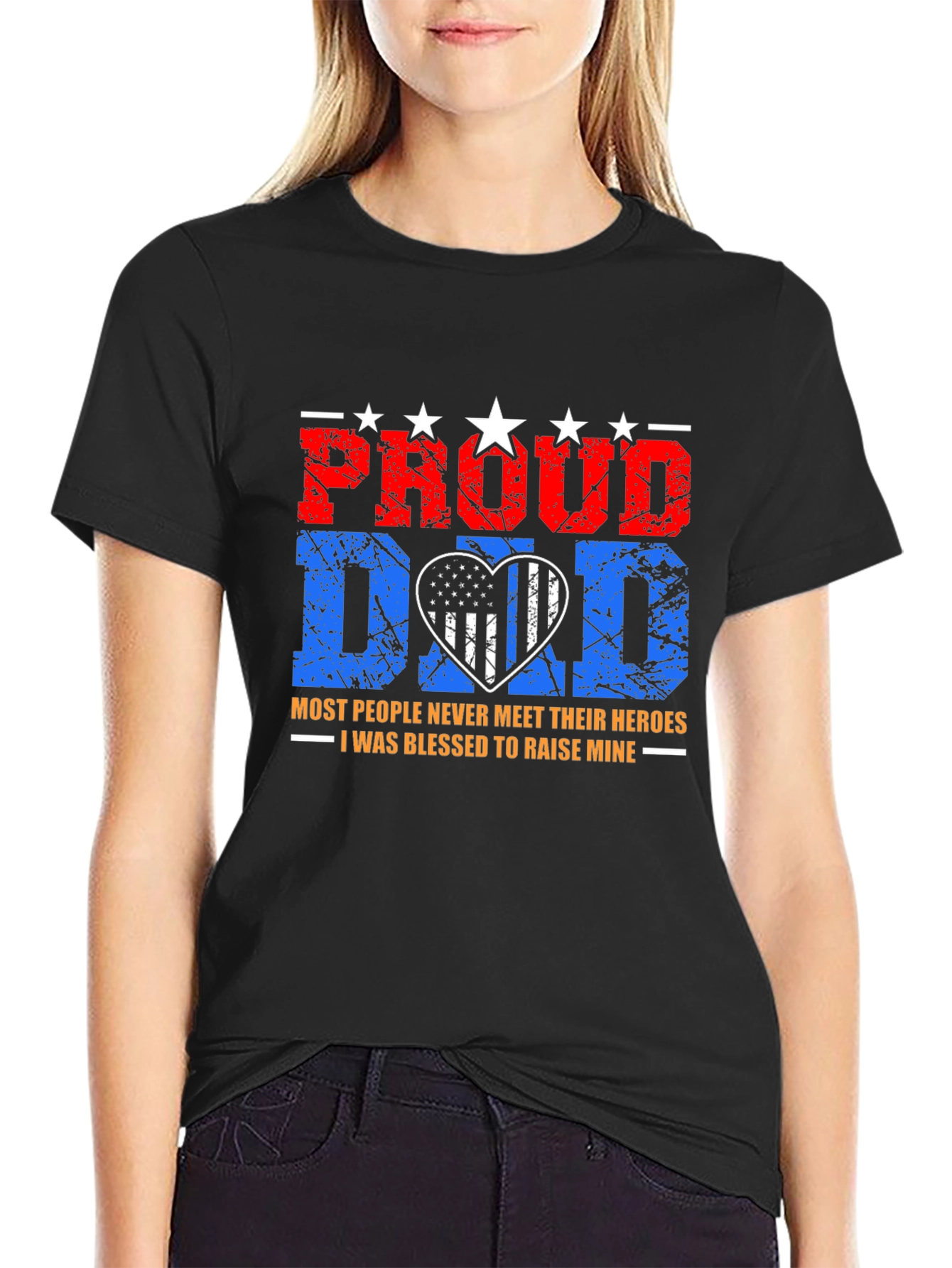 Proud Dad T-Shirt - Heroes Edition