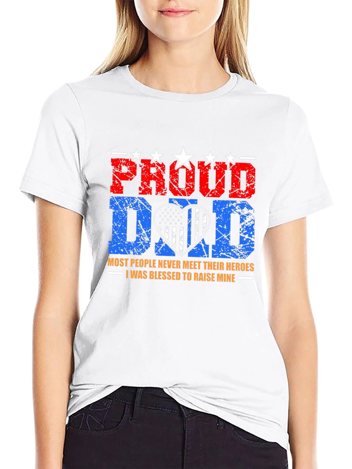 Proud Dad T-Shirt - Heroes Edition