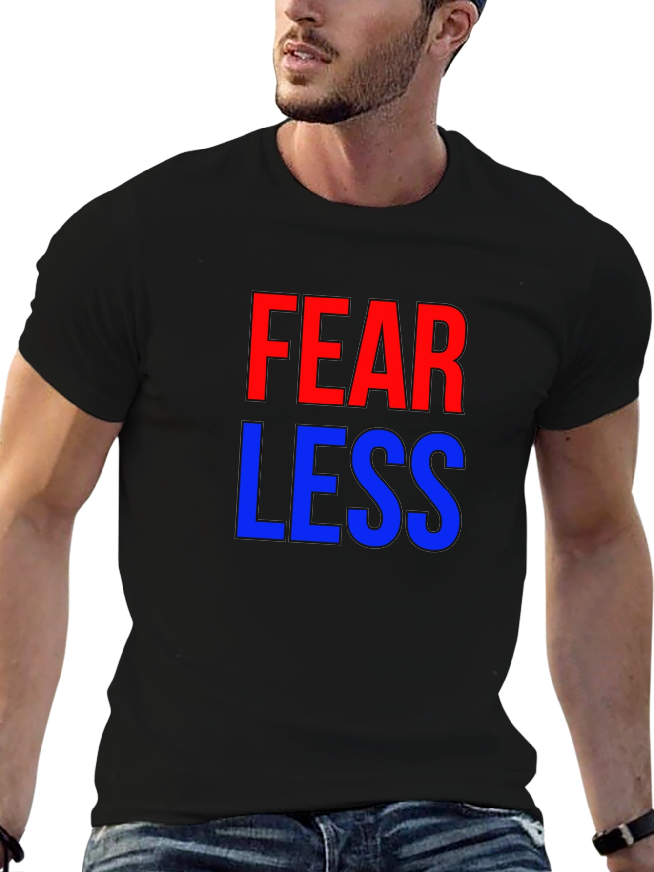 Fearless Graphic Tee - Bold Statement Shirt