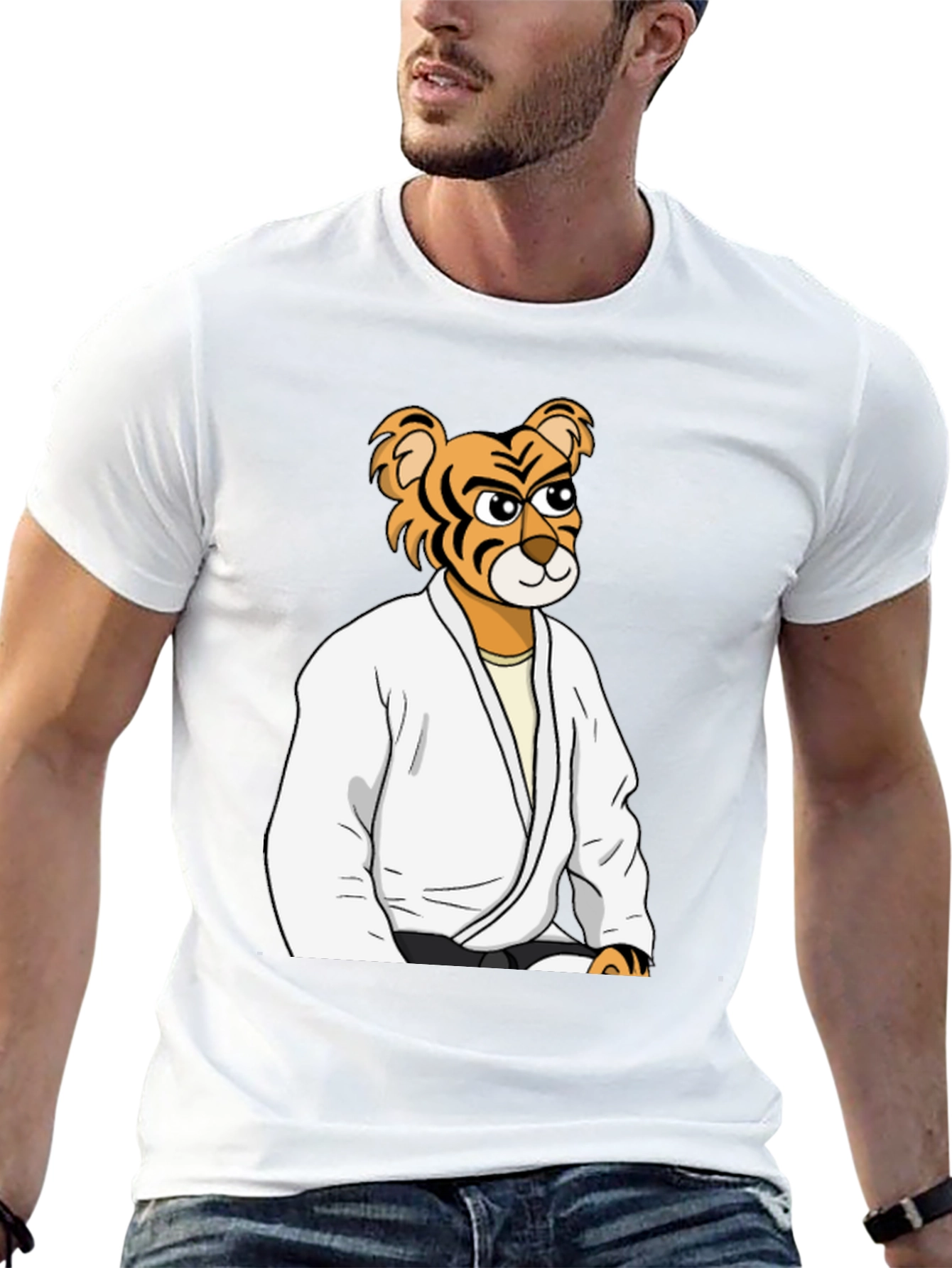 Tiger Jiu-Jitsu Black T-Shirt