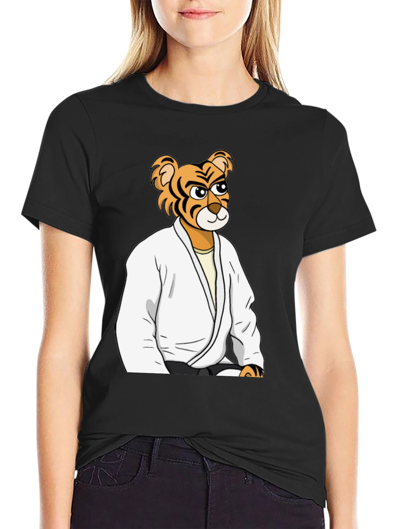 Tiger Jiu-Jitsu Black T-Shirt
