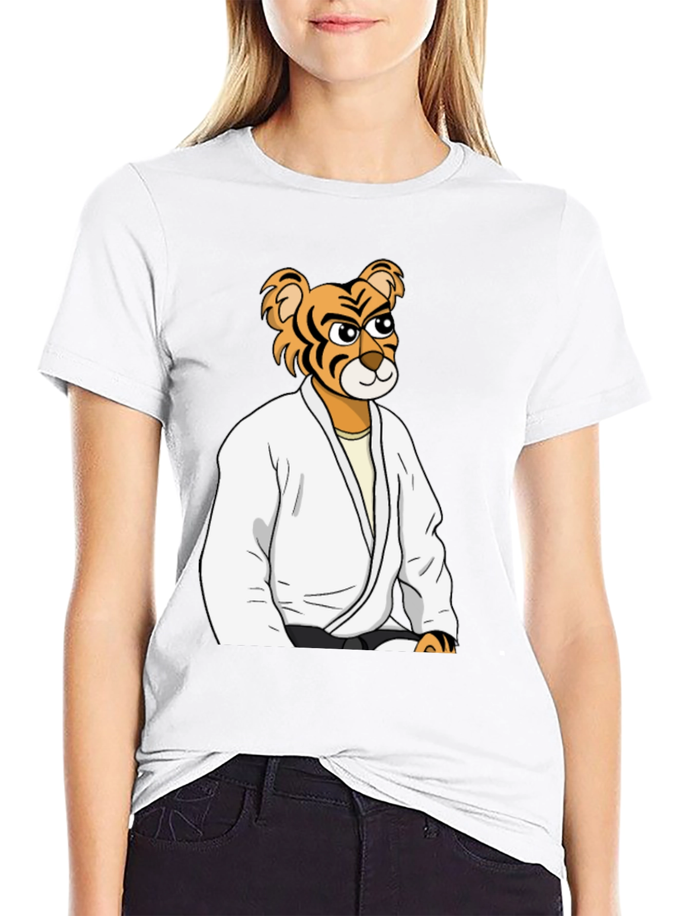 Tiger Jiu-Jitsu Black T-Shirt