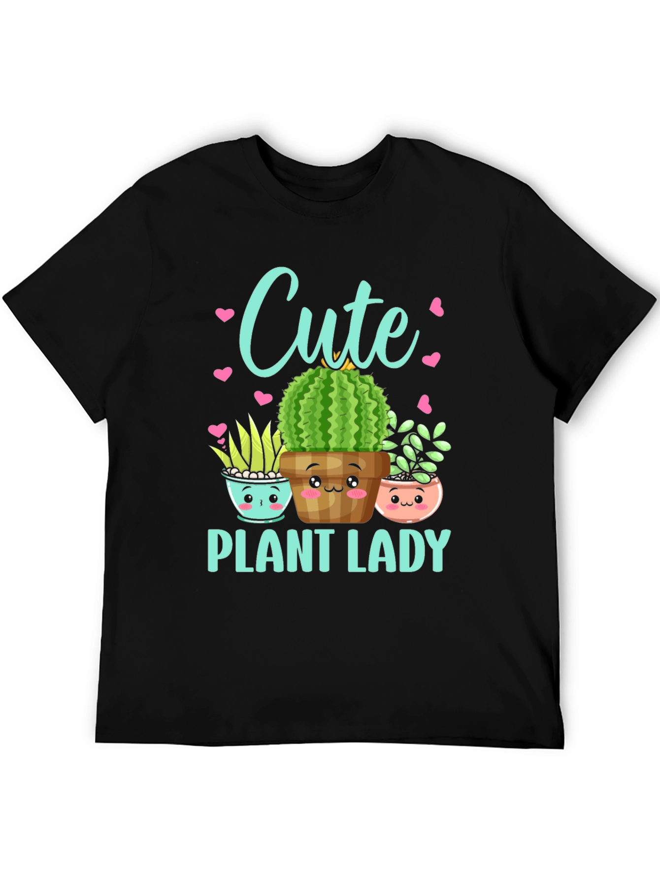 Cute Plant Lady T-Shirt - Botanical Graphic Tee