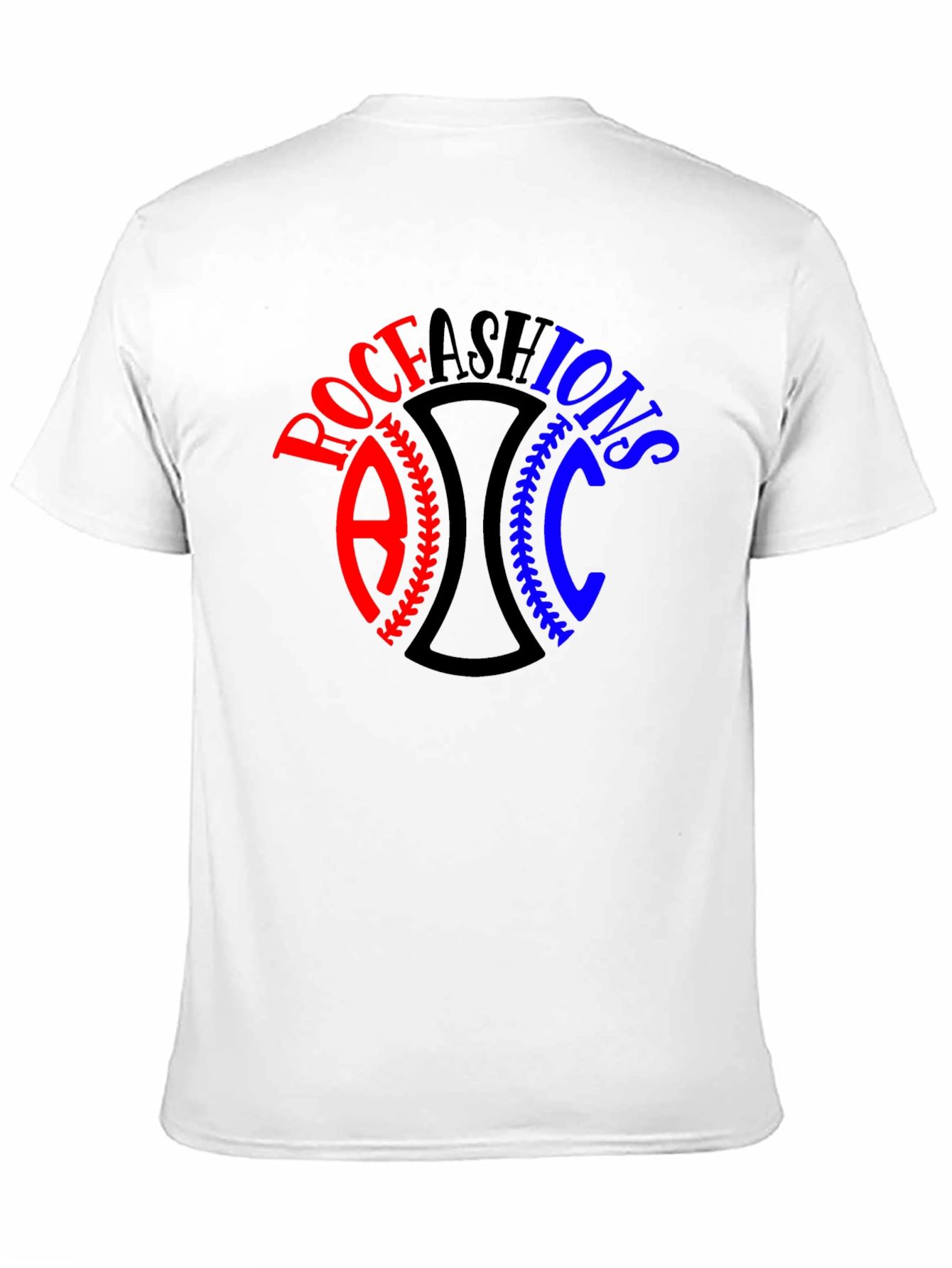 ROC Fashion Black Graphic T-Shirt