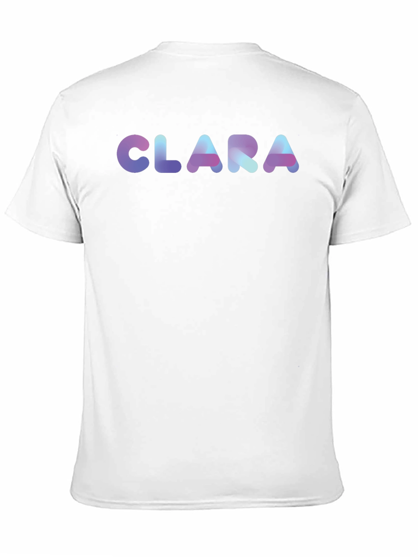 CLARA Custom Name Black T-Shirt