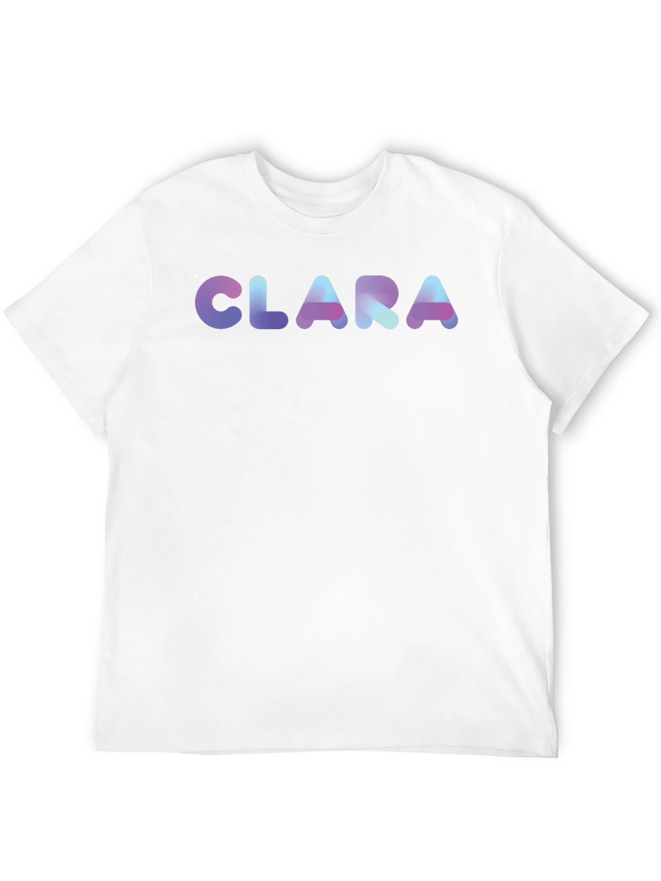 CLARA Custom Name Black T-Shirt