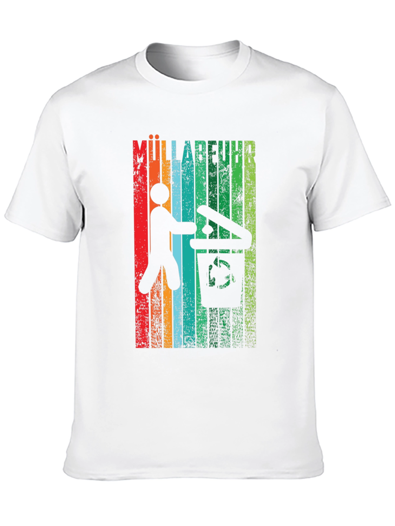 Müllabfuhr Graphic T-Shirt - Mens Black Tee