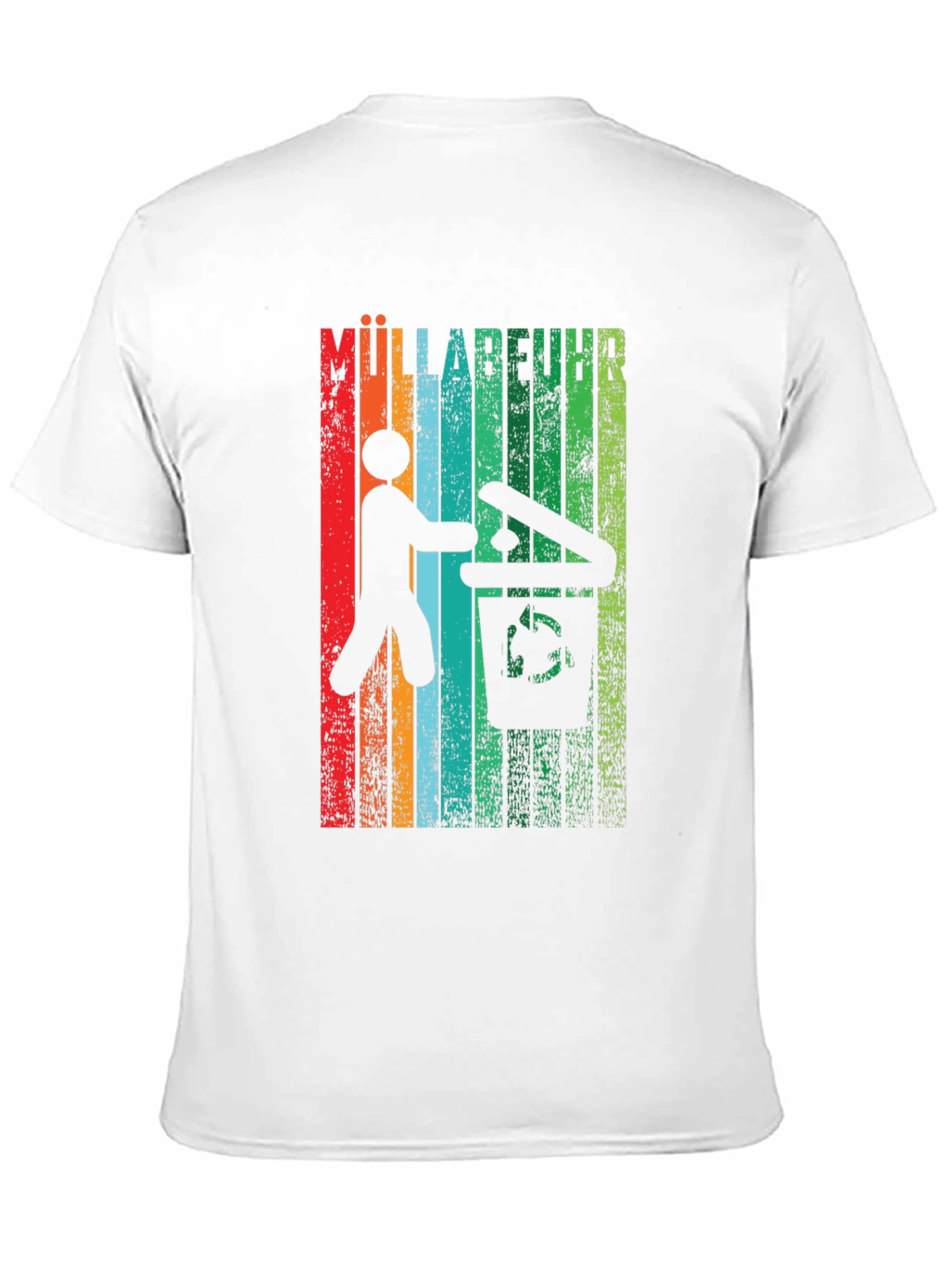 Müllabfuhr Graphic T-Shirt - Mens Black Tee