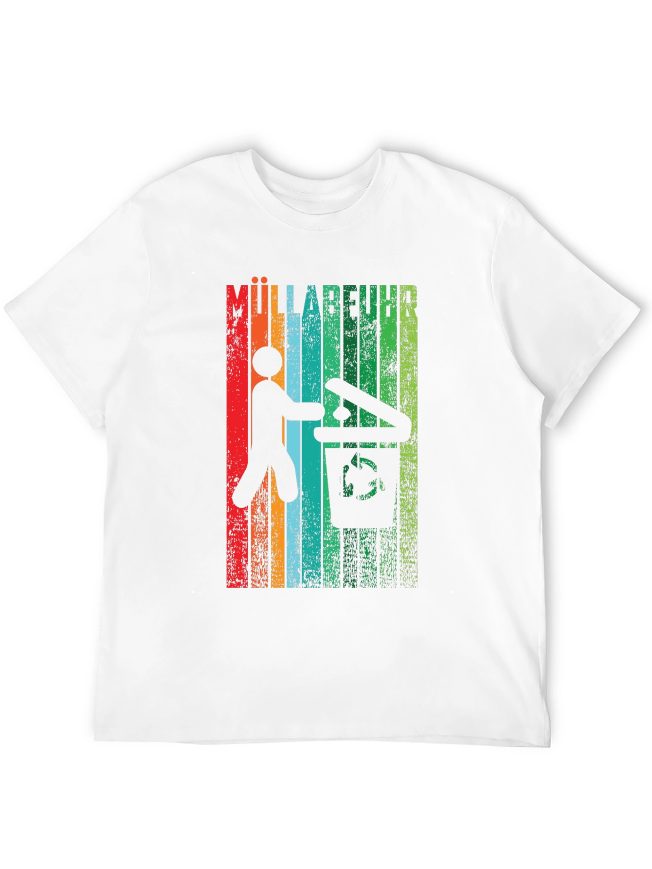 Müllabfuhr Graphic T-Shirt - Mens Black Tee