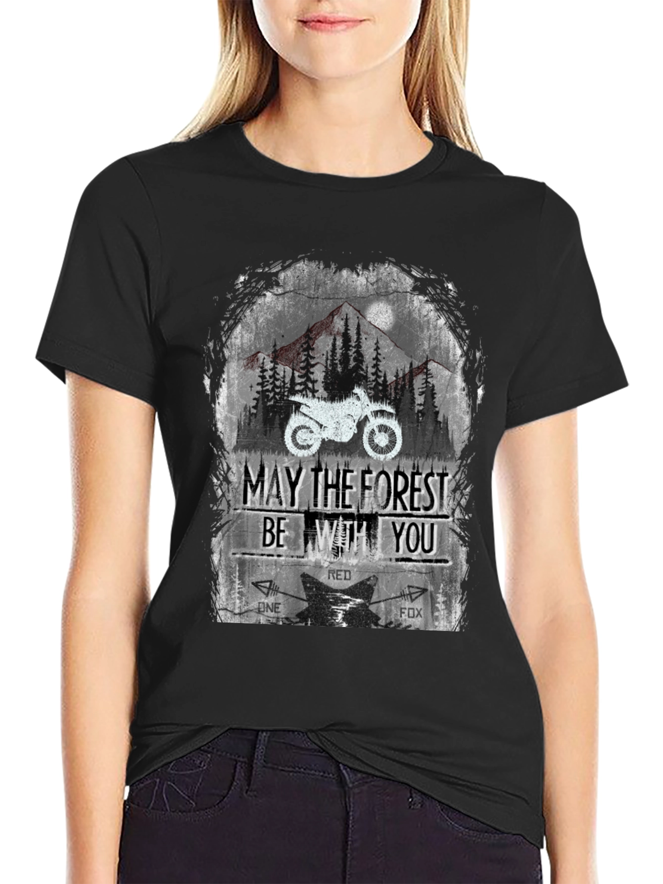 May the Forest Be With You Graphic T-Shirt