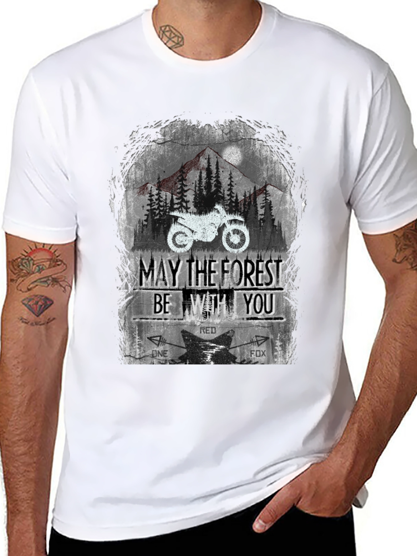 May the Forest Be With You Graphic T-Shirt