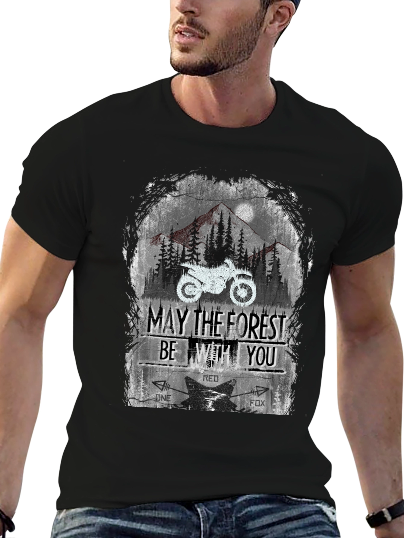 May the Forest Be With You Graphic T-Shirt