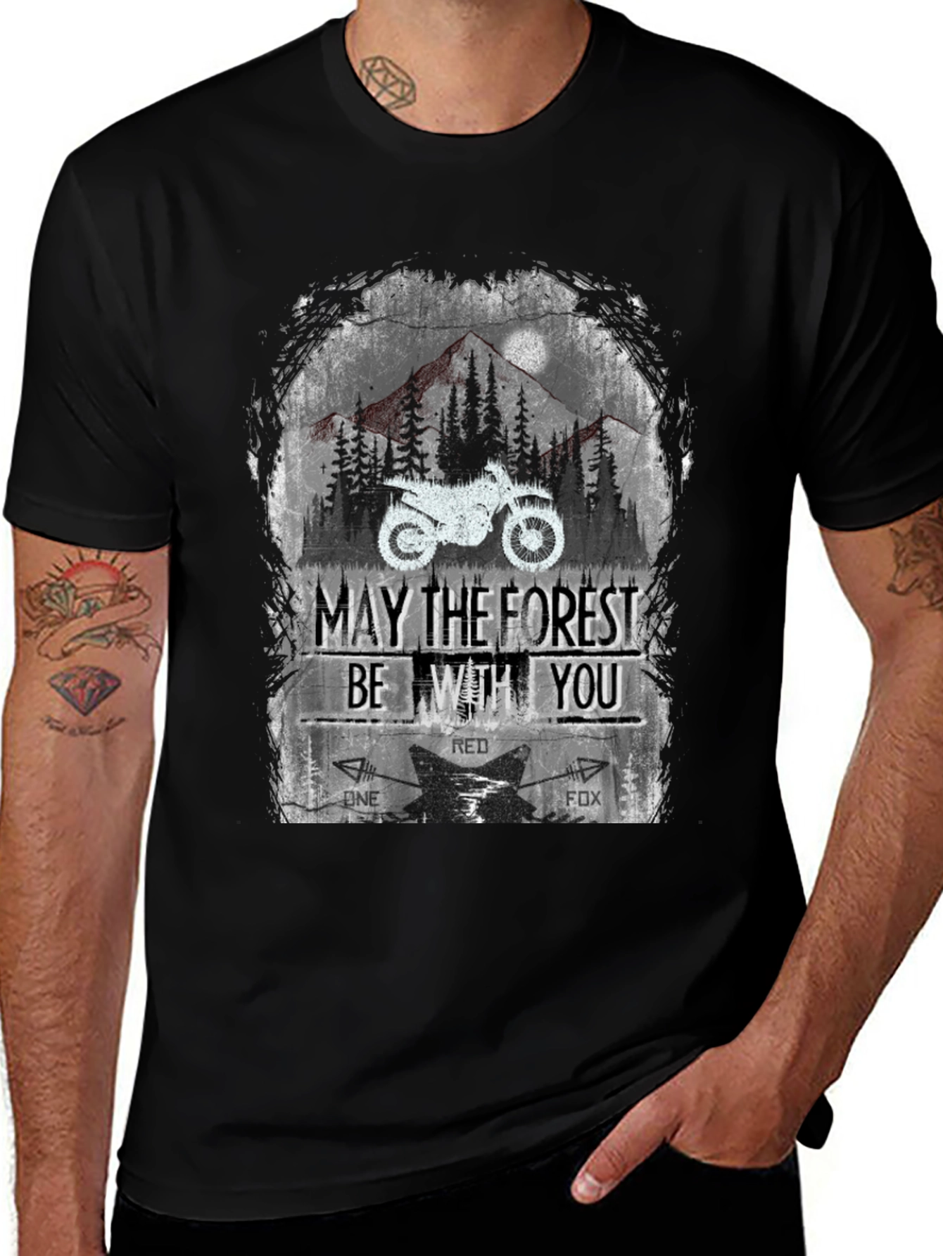 May the Forest Be With You Graphic T-Shirt