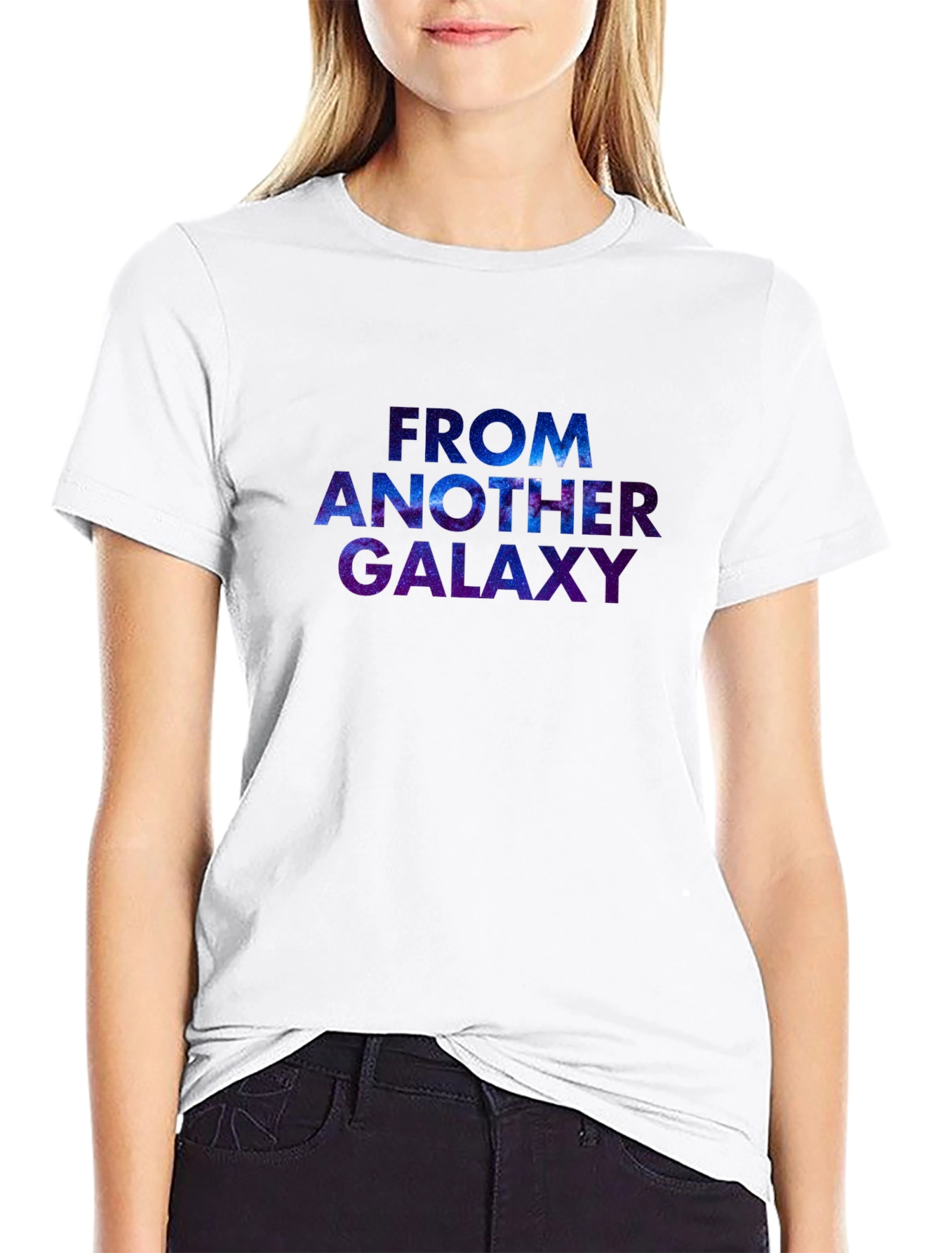 Galaxy Design Graphic T-Shirt