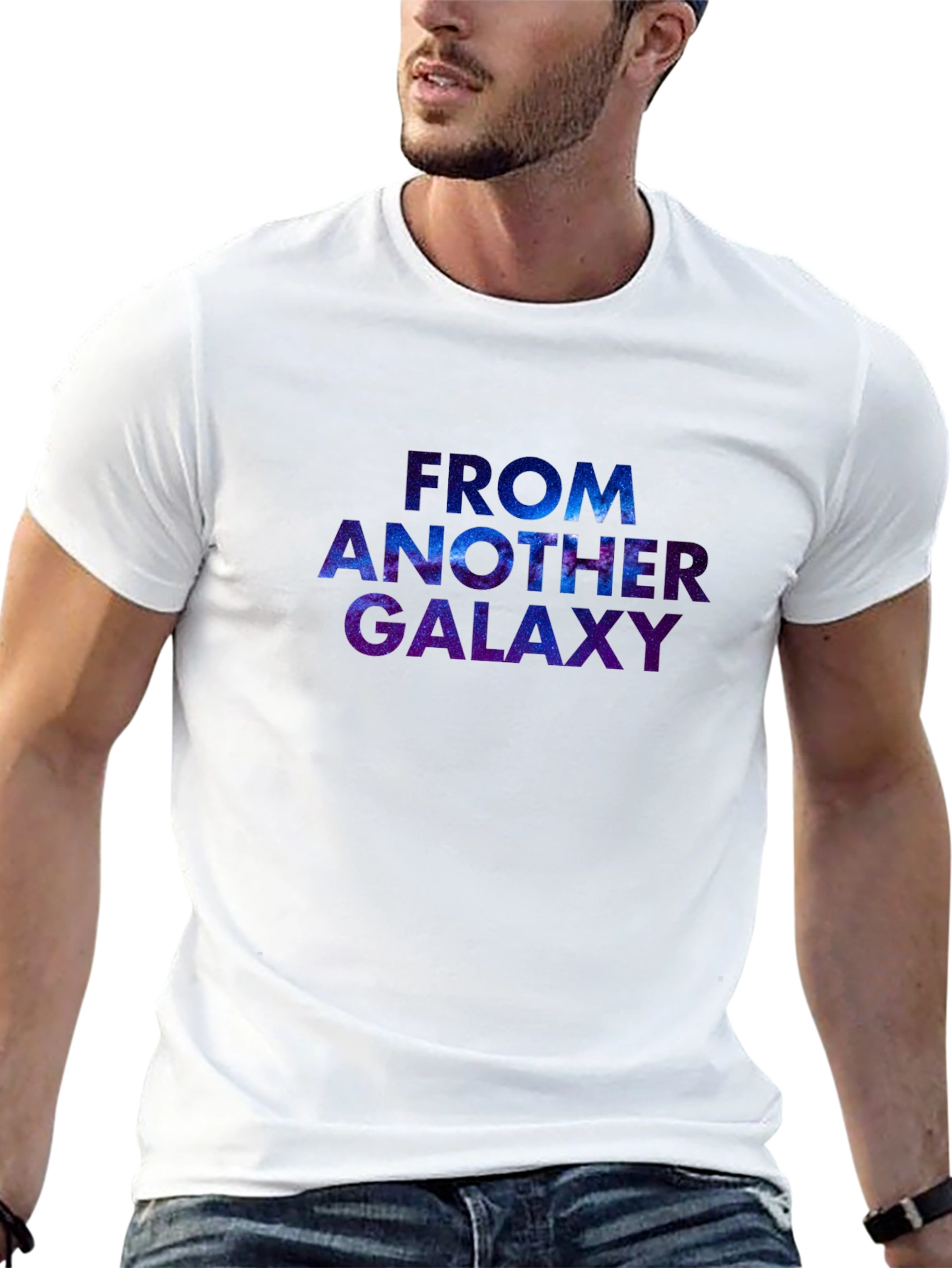 Galaxy Design Graphic T-Shirt
