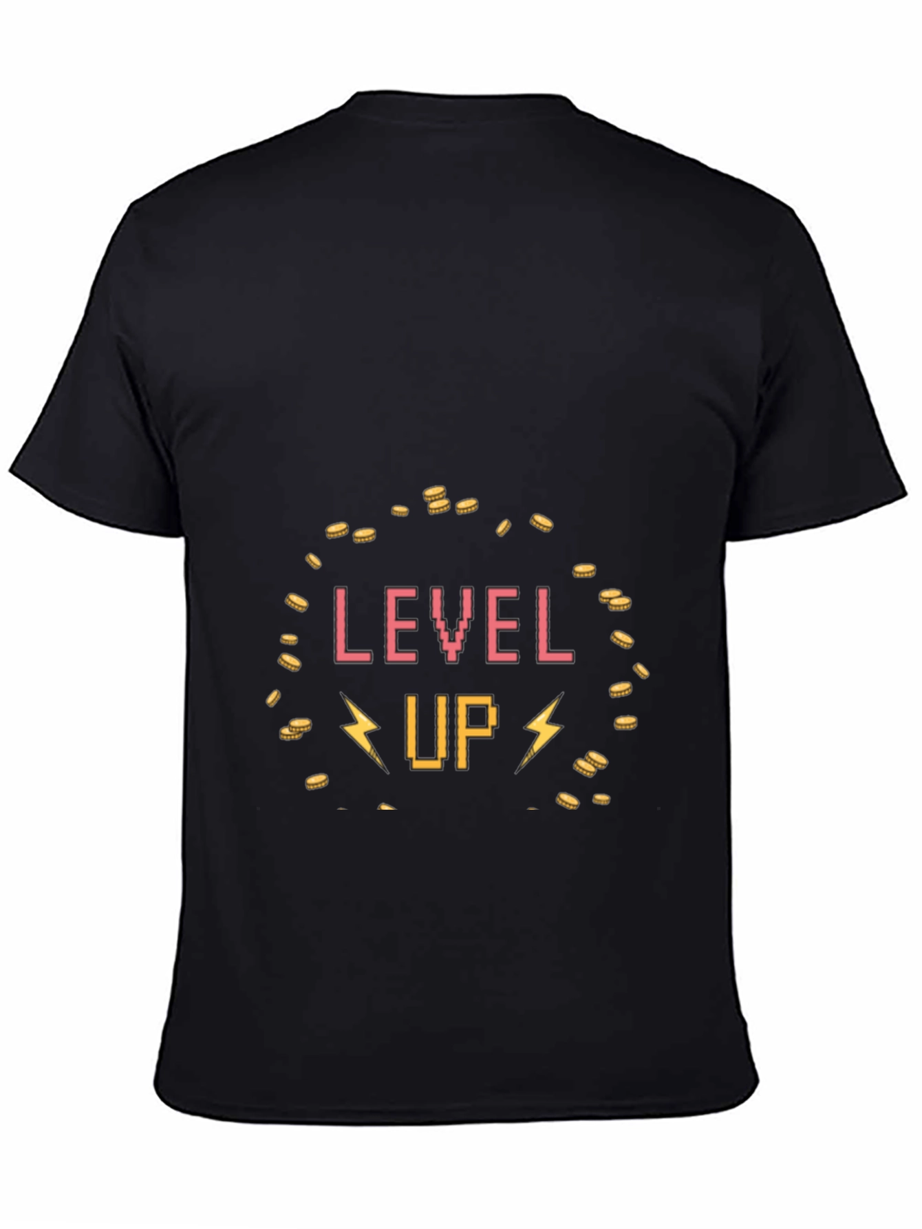 Level Up Graphic Tee - Gamer Style