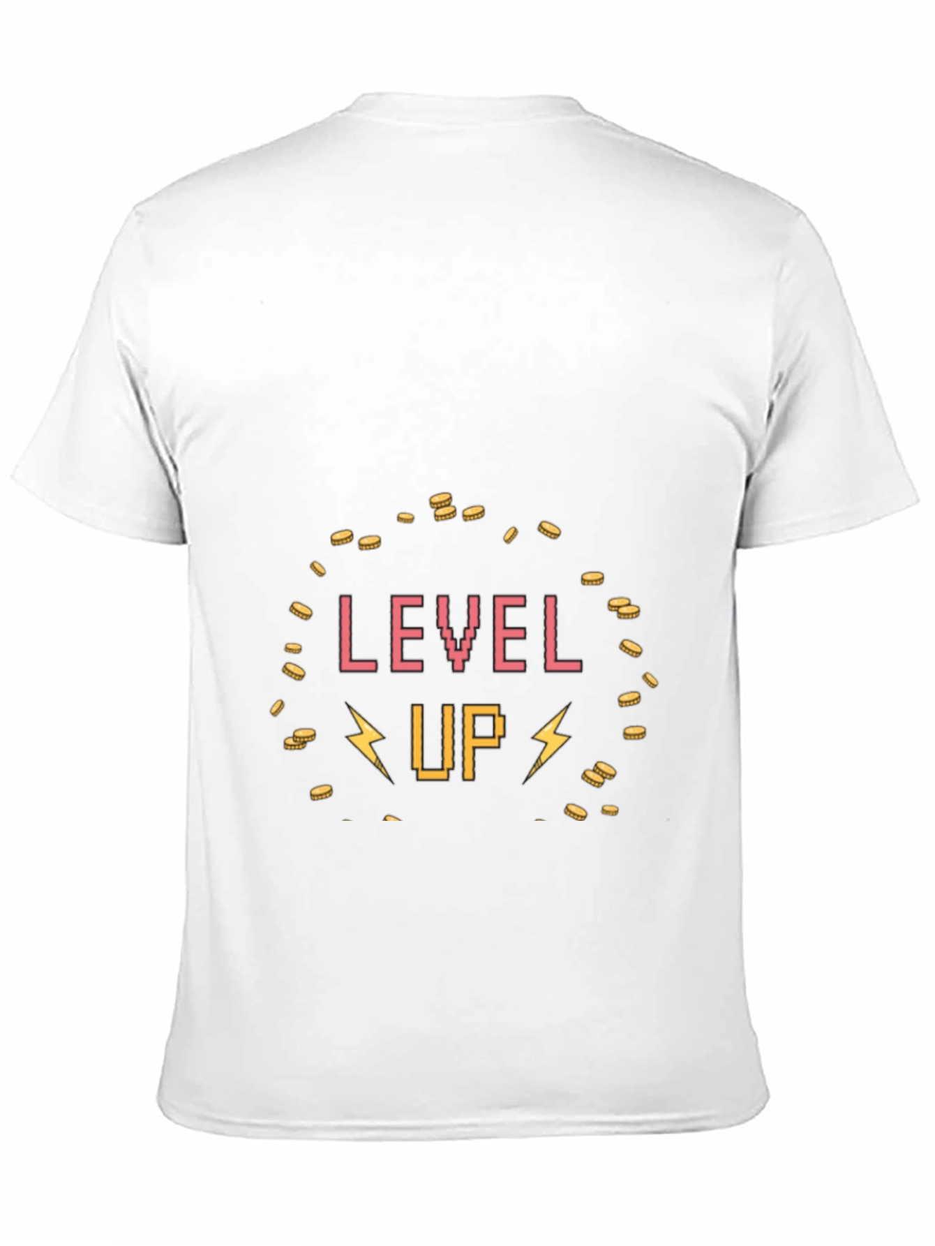 Level Up Graphic Tee - Gamer Style