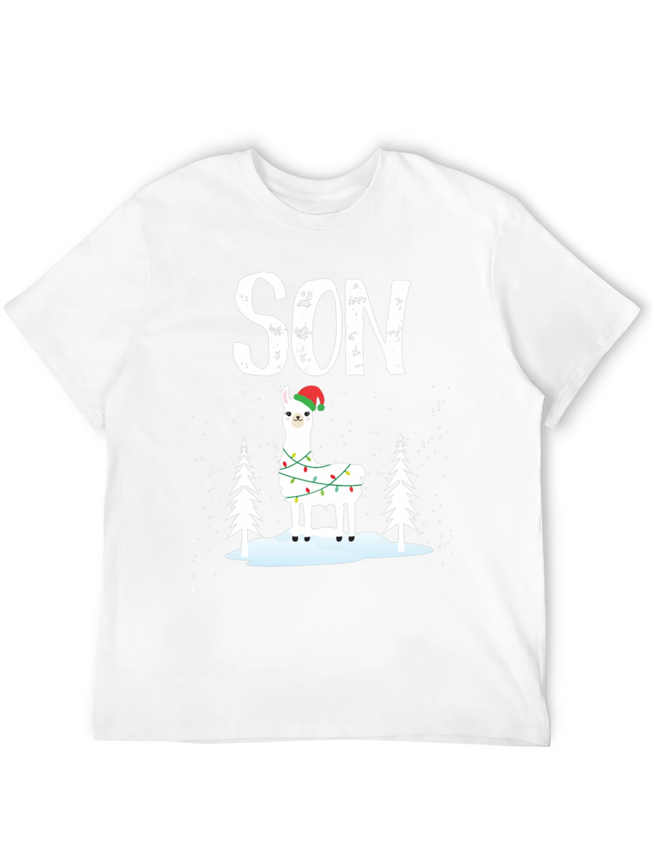 Festive Son Llama Christmas T-Shirt