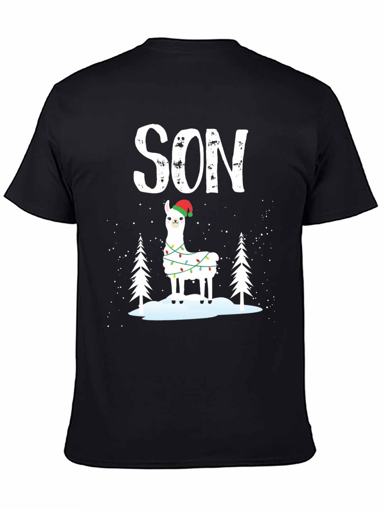 Festive Son Llama Christmas T-Shirt