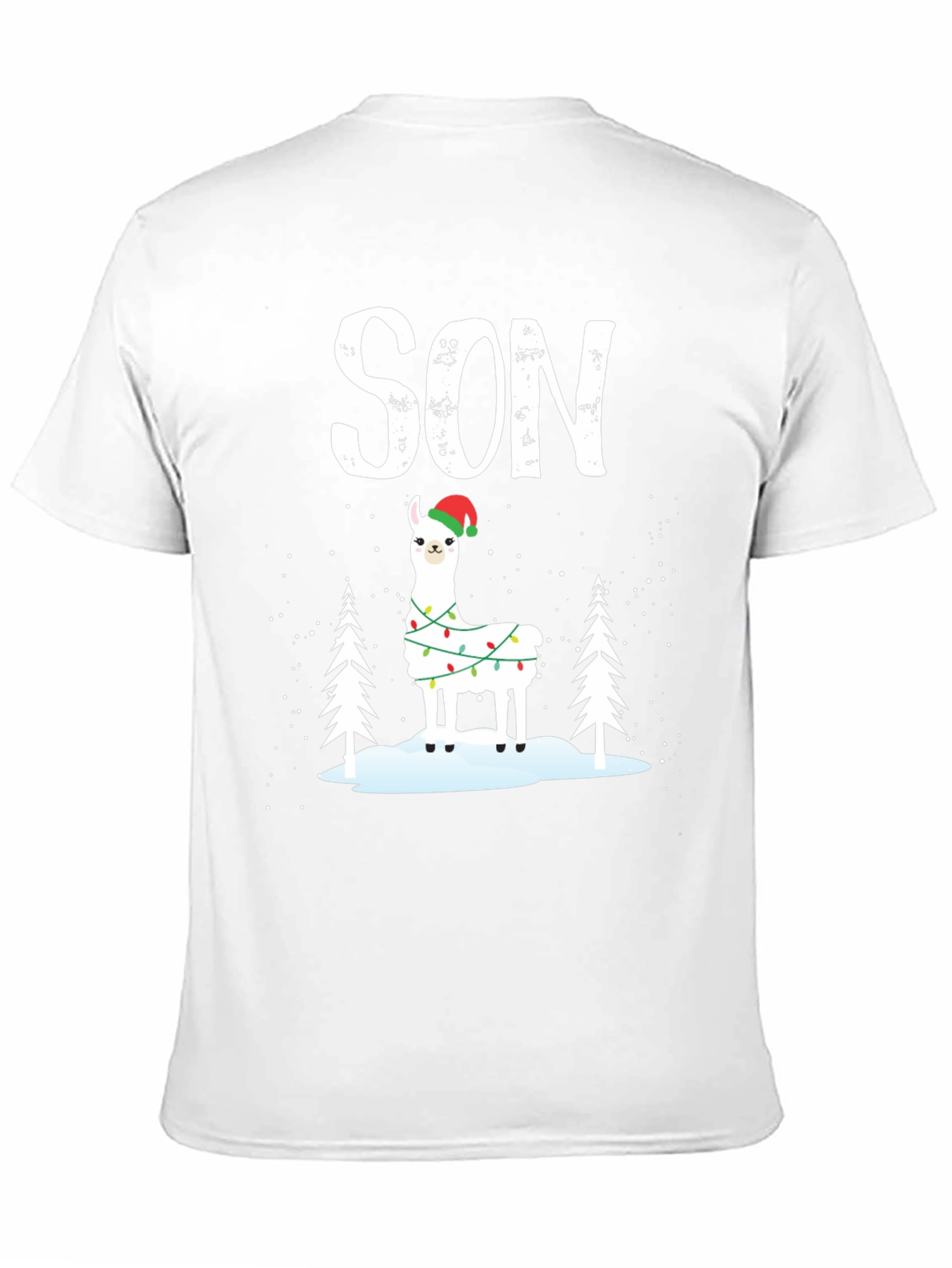 Festive Son Llama Christmas T-Shirt