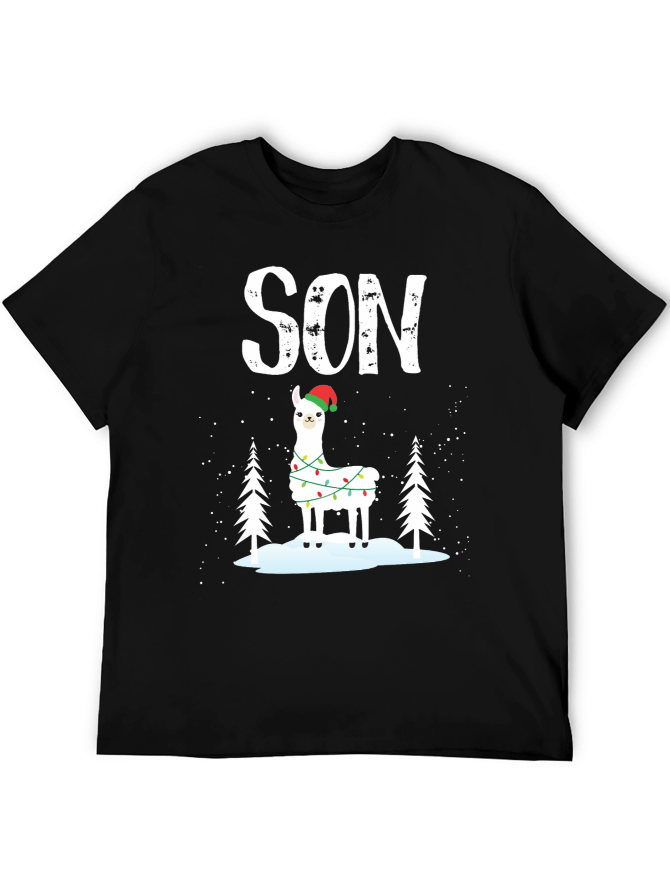 Festive Son Llama Christmas T-Shirt