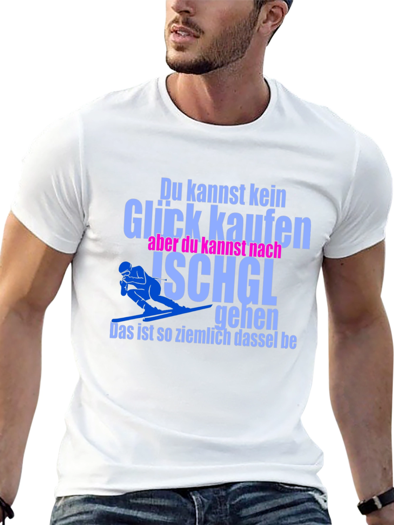 Funny Skiing T-Shirt - Ischgl