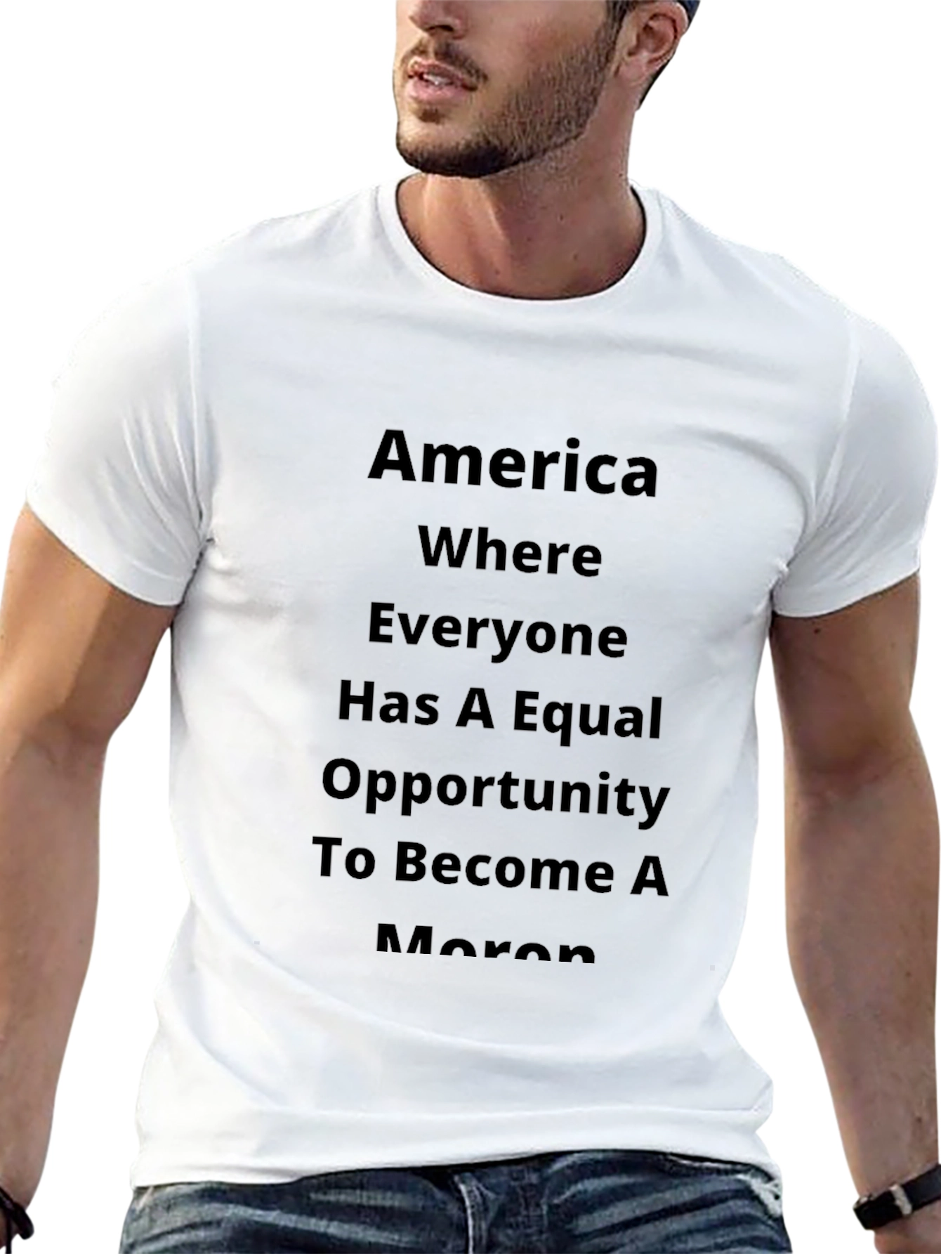 America Moron Opportunity Novelty T-Shirt